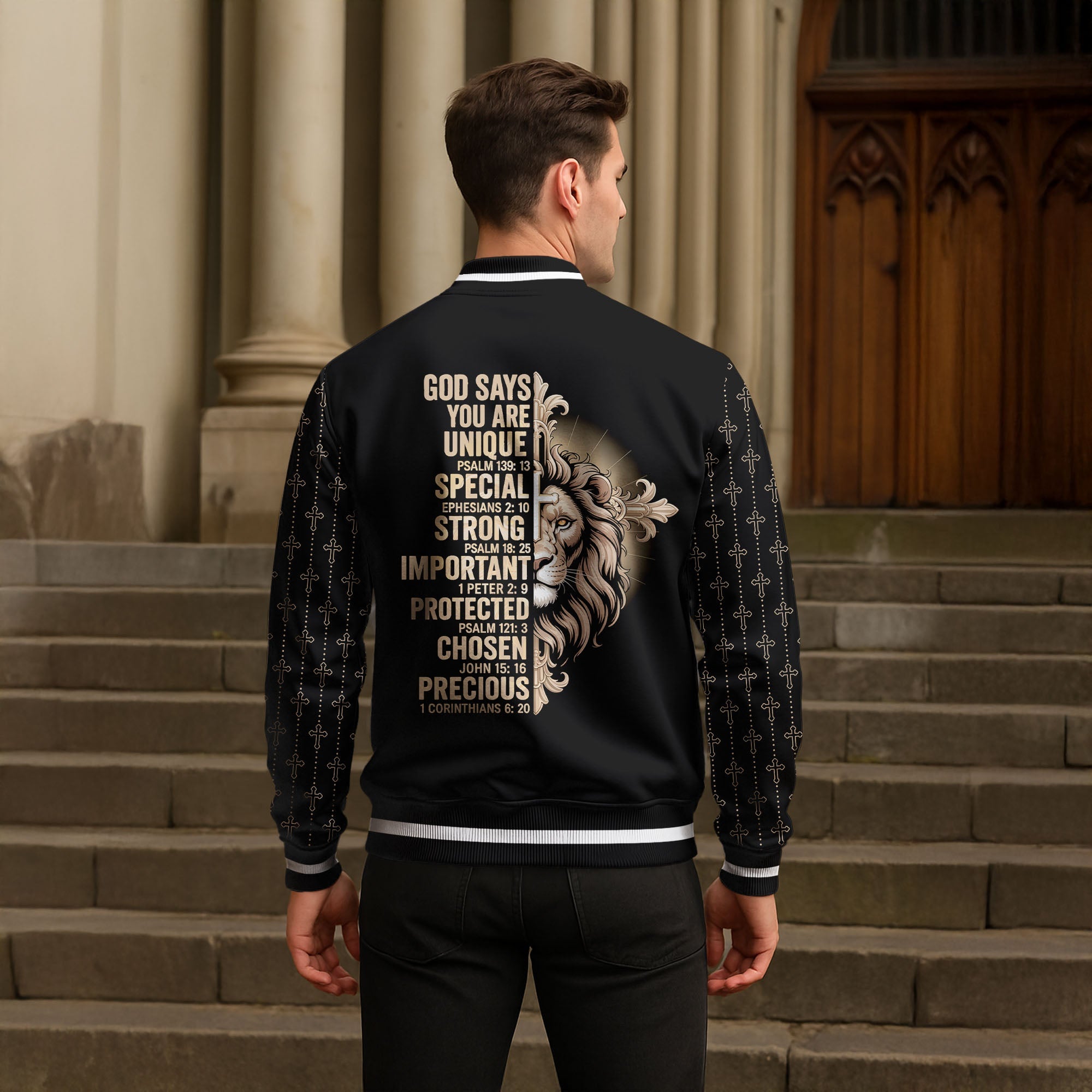 "God Say You Are" Baseball Jacket