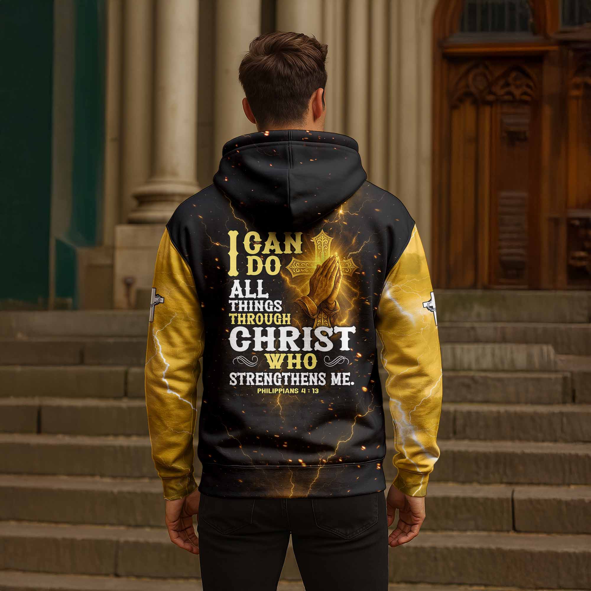 "PHILIPPIANS 4:13" Hoodie & Jogger Bundle