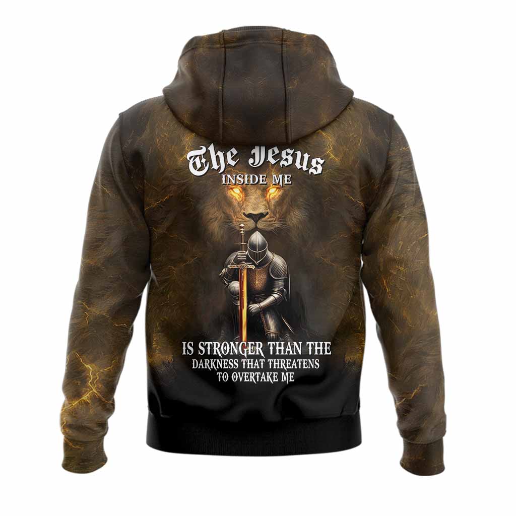 "Man Of God The Jesus Inside Me" Hoodie