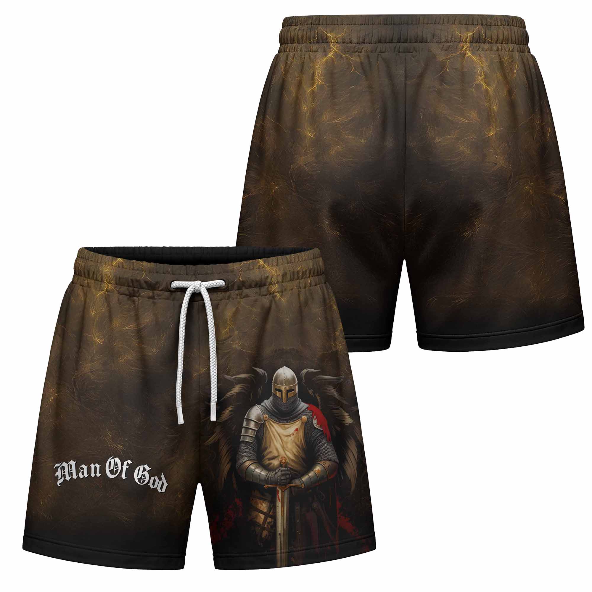 "Man Of God The Jesus Inside Me" Shorts