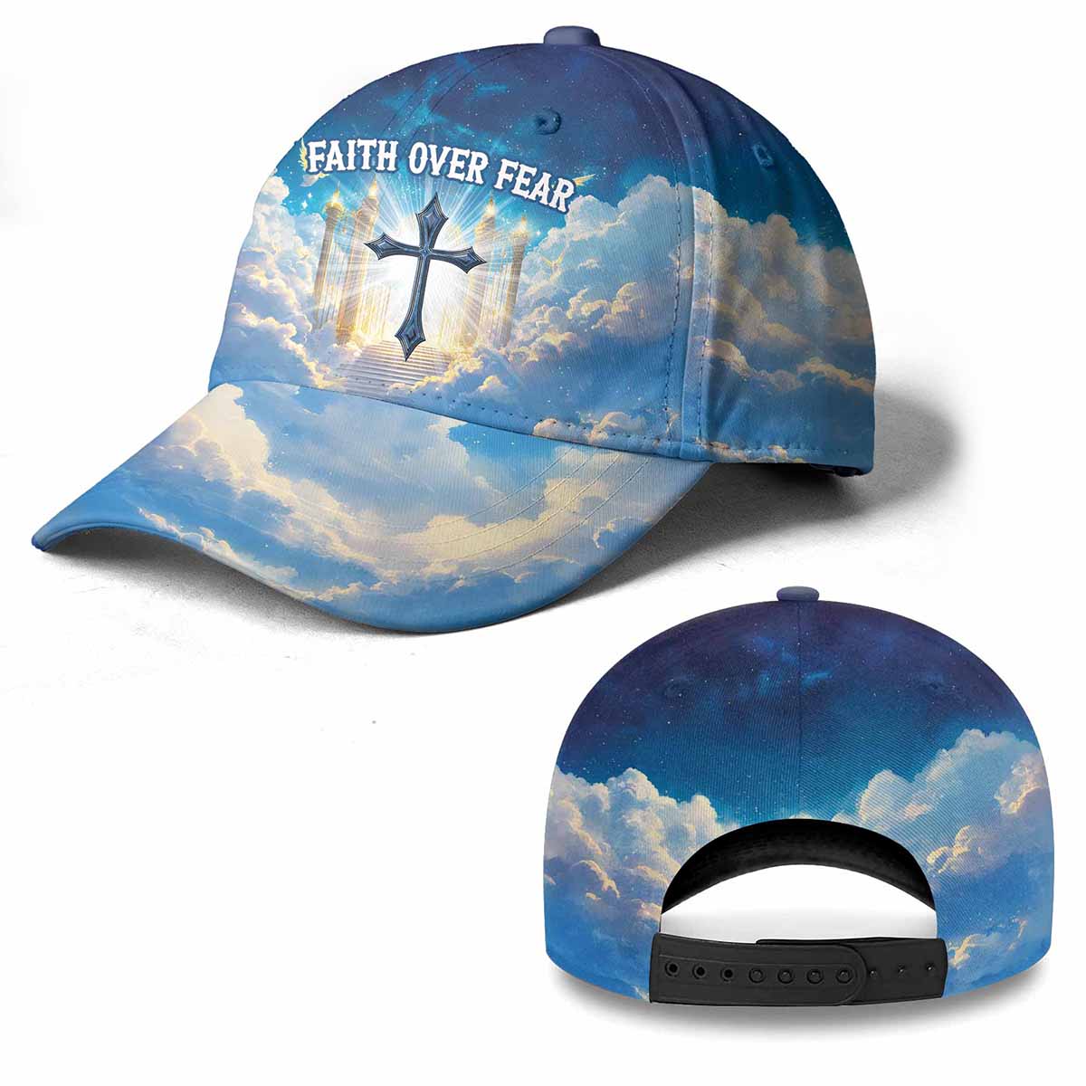 Faith Unlocks The Door Baseball Cap