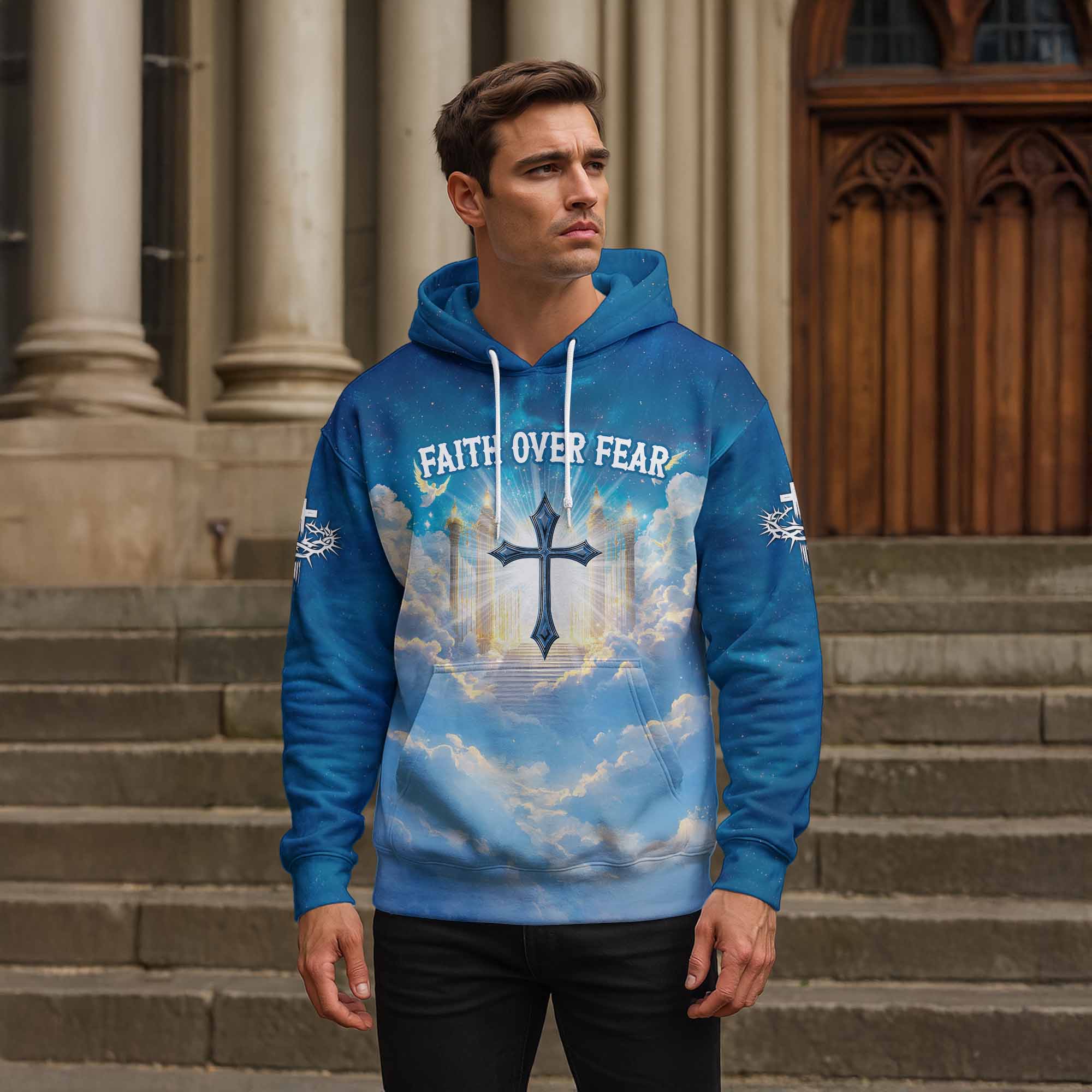 Faith Unlocks The Door Hoodie