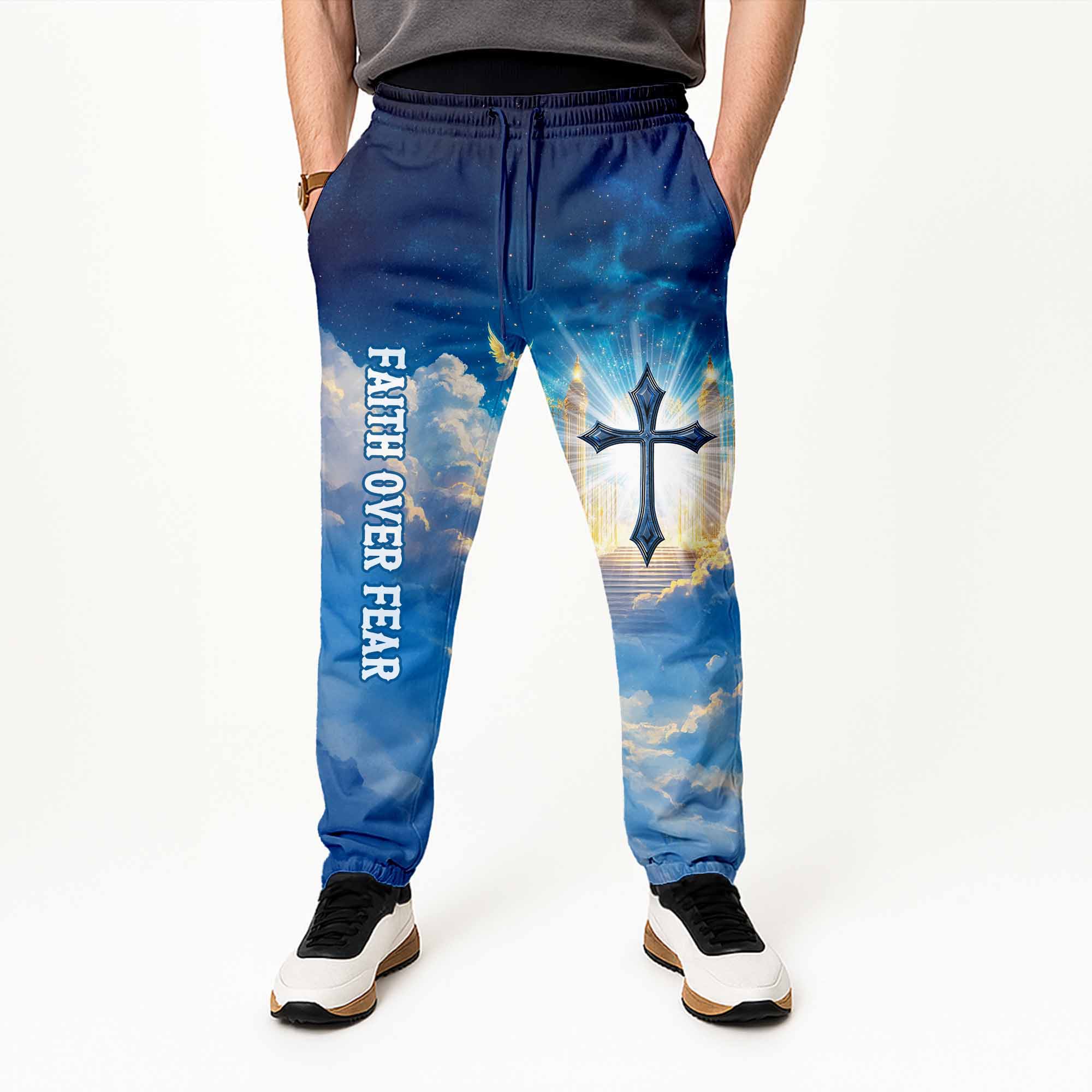 Faith Unlocks The Door Joggers