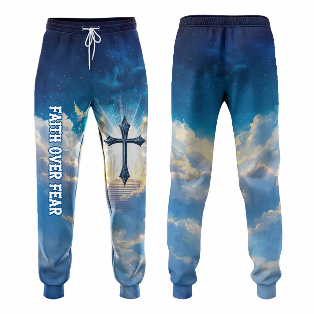 Faith Unlocks The Door Joggers