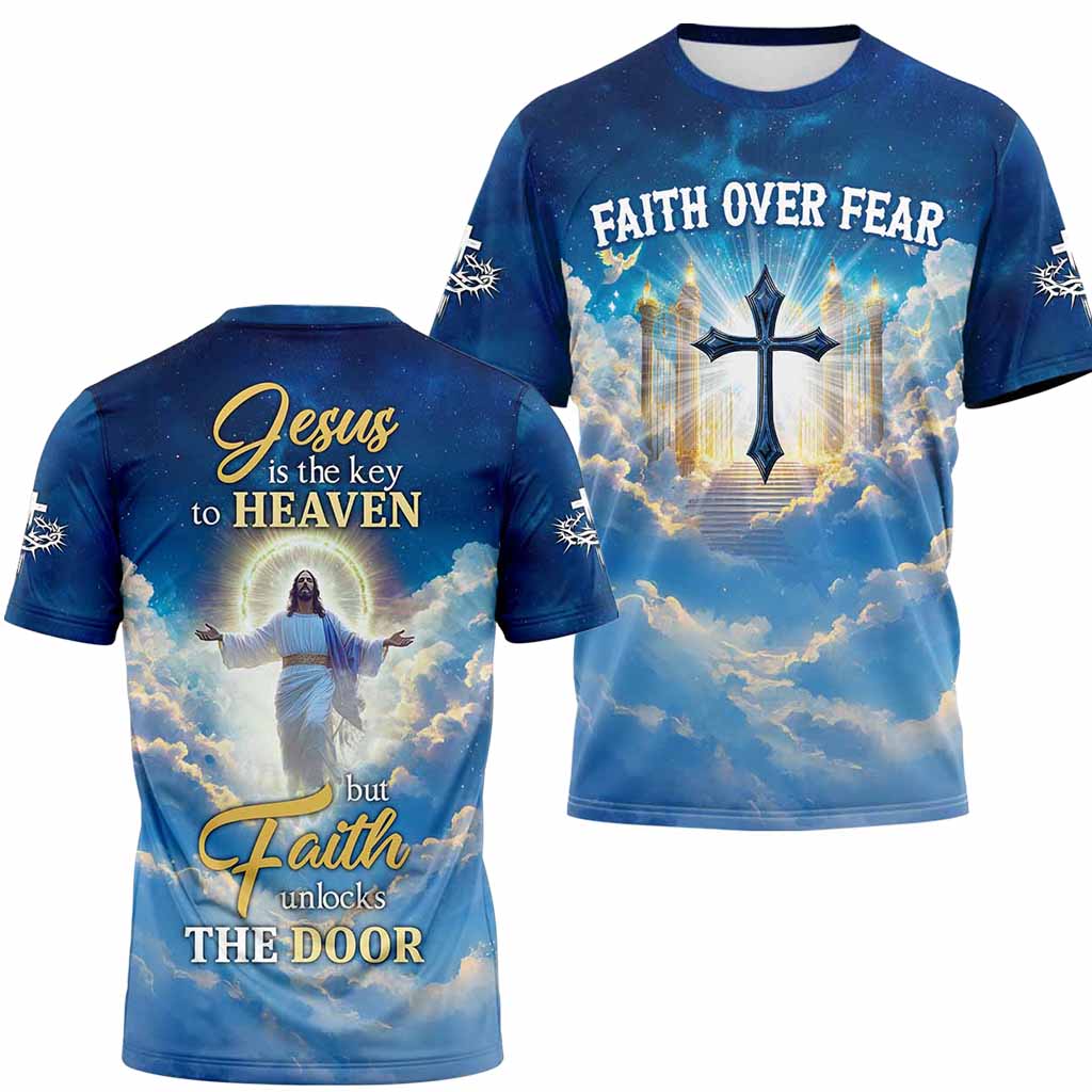 Faith Unlocks The Door T-shirt