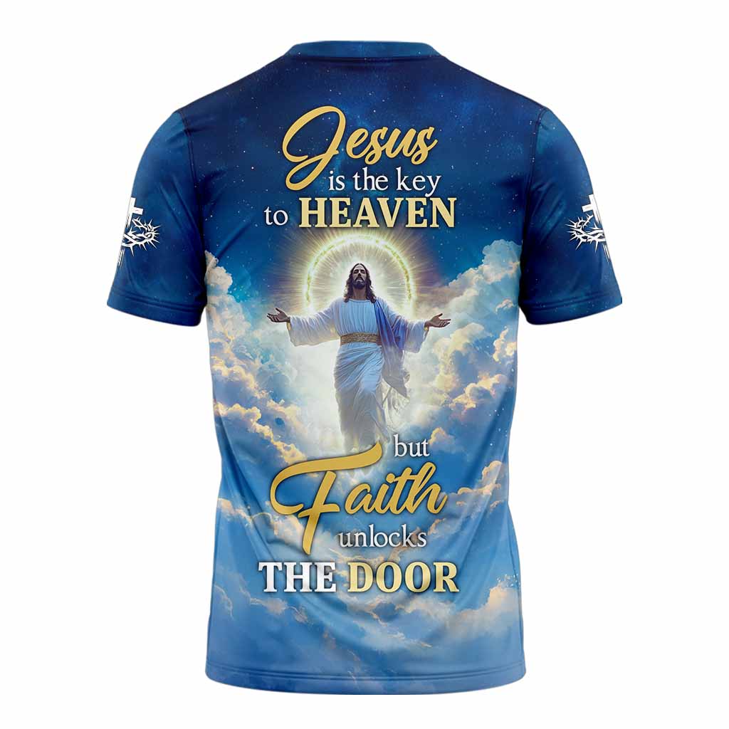 Faith Unlocks The Door T-shirt