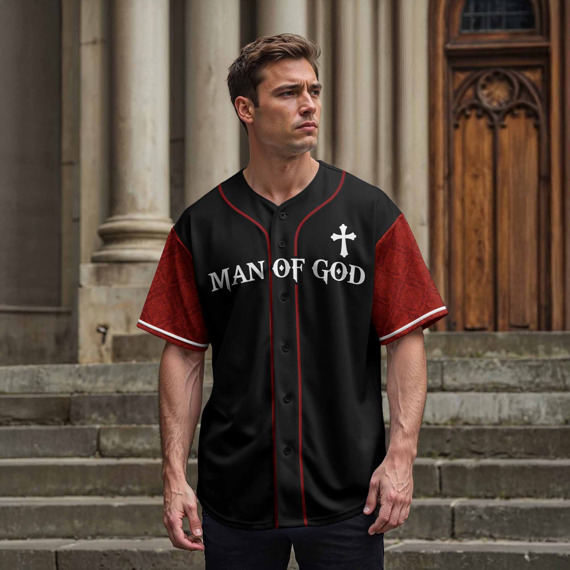 "Believe In The Lord" Baseball Jersey
