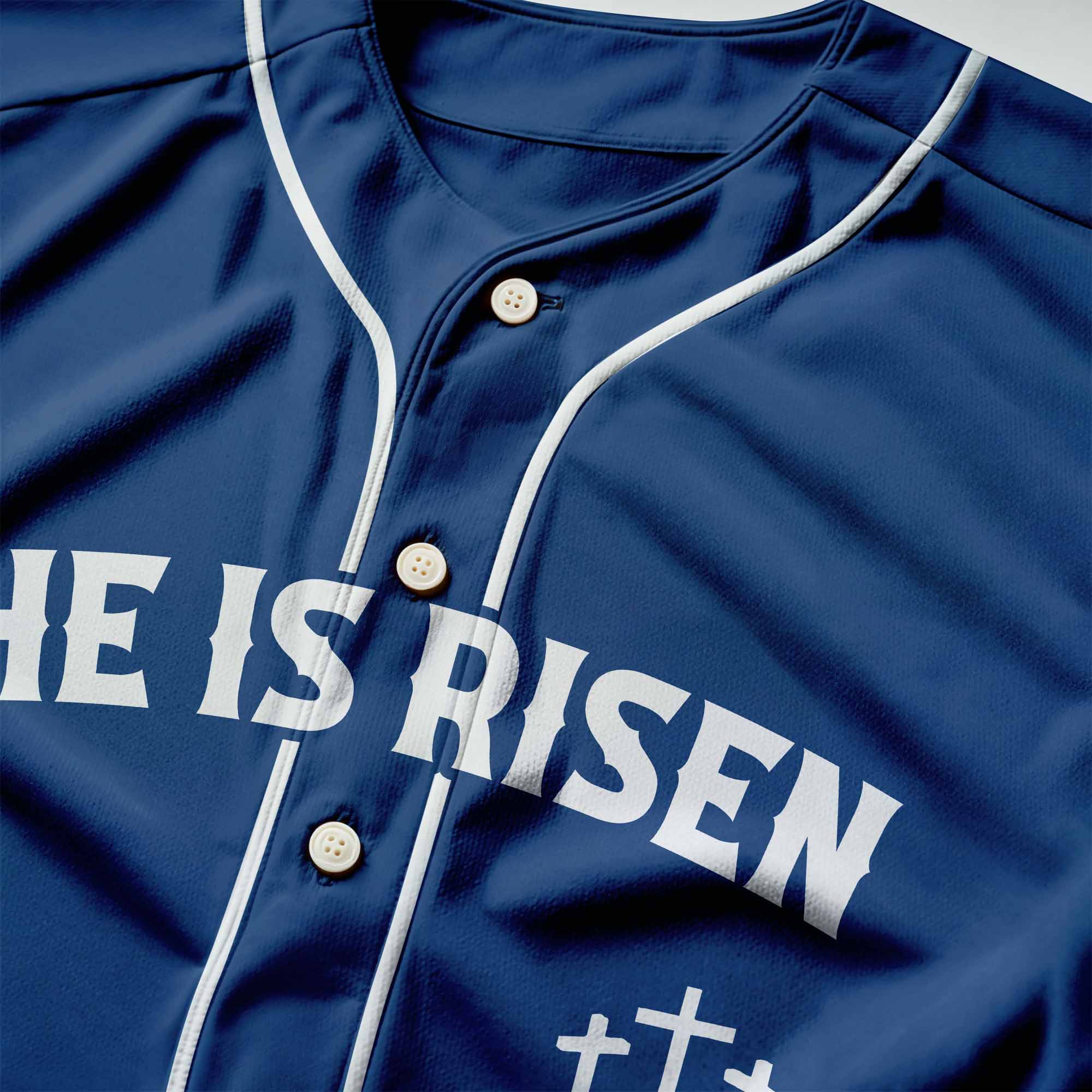 "He Died For Me" Baseball Jersey