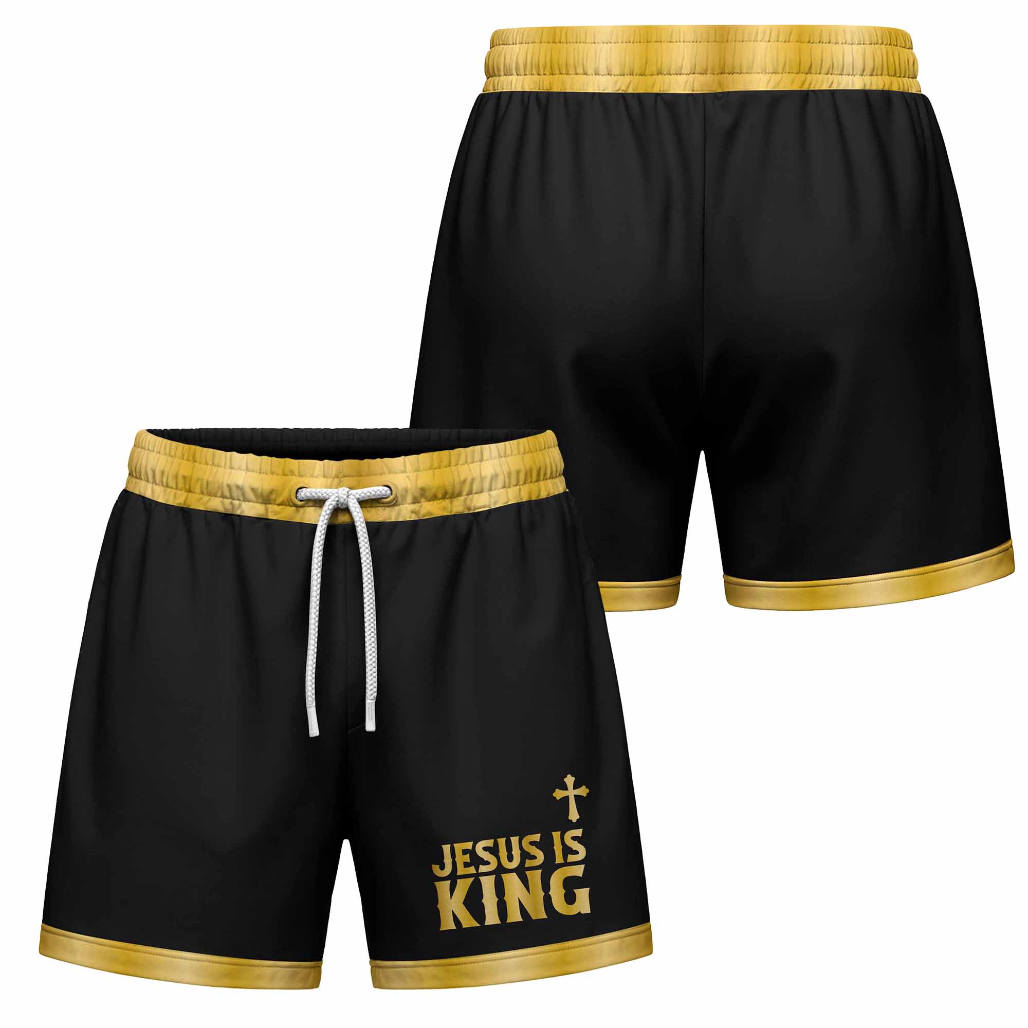 Jesus Is King Shorts