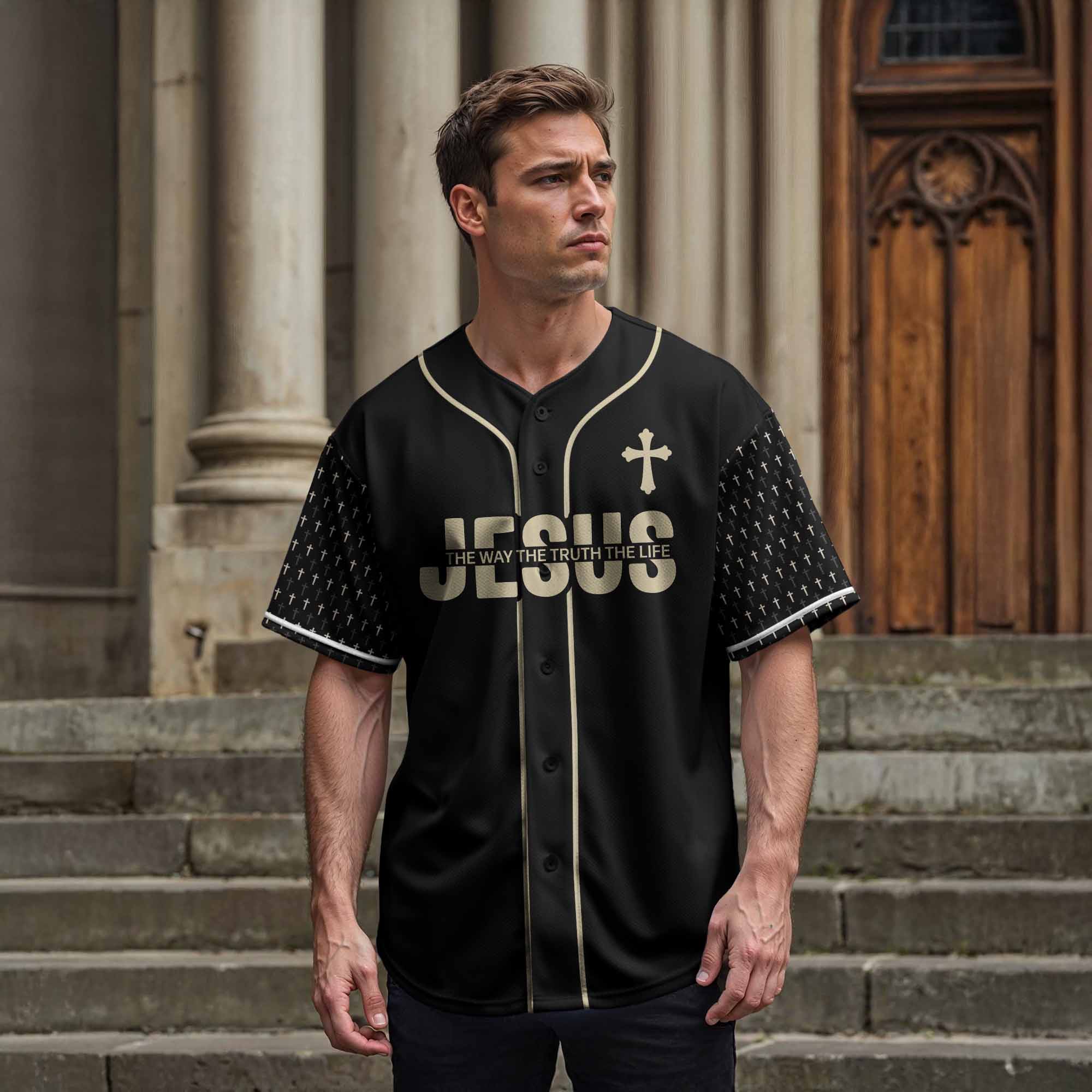 "I Need Jesus" Baseball Jersey