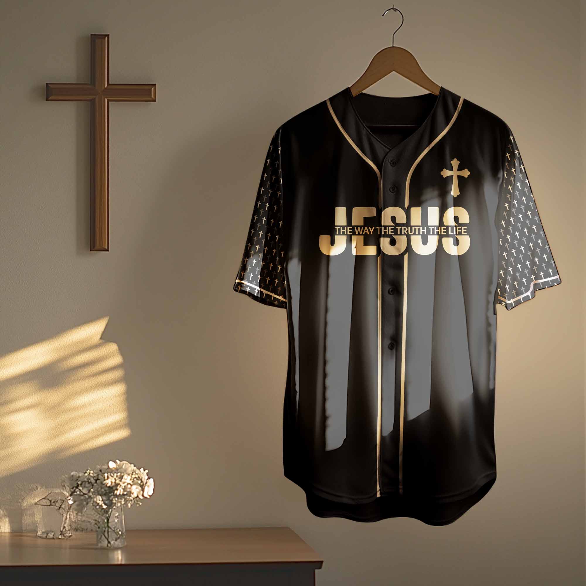 "I Need Jesus" Baseball Jersey