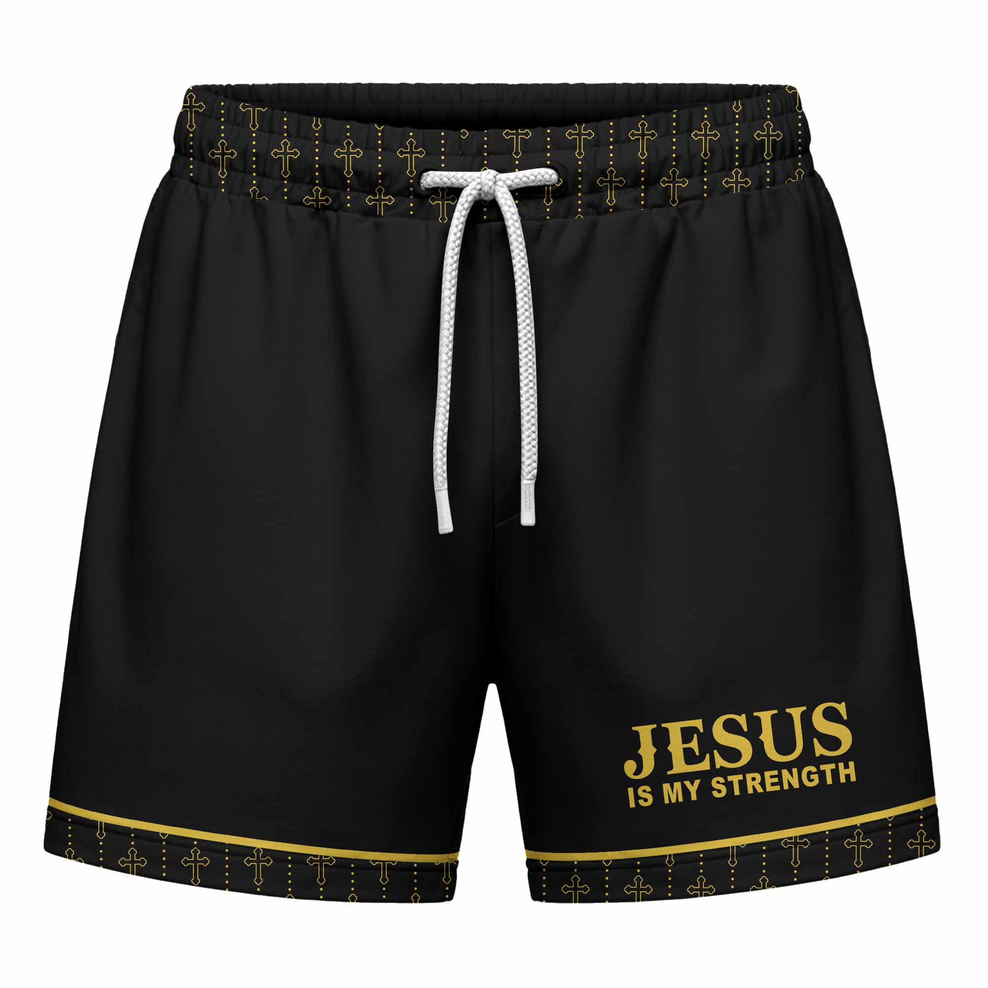 Jesus Is My Strength Shorts