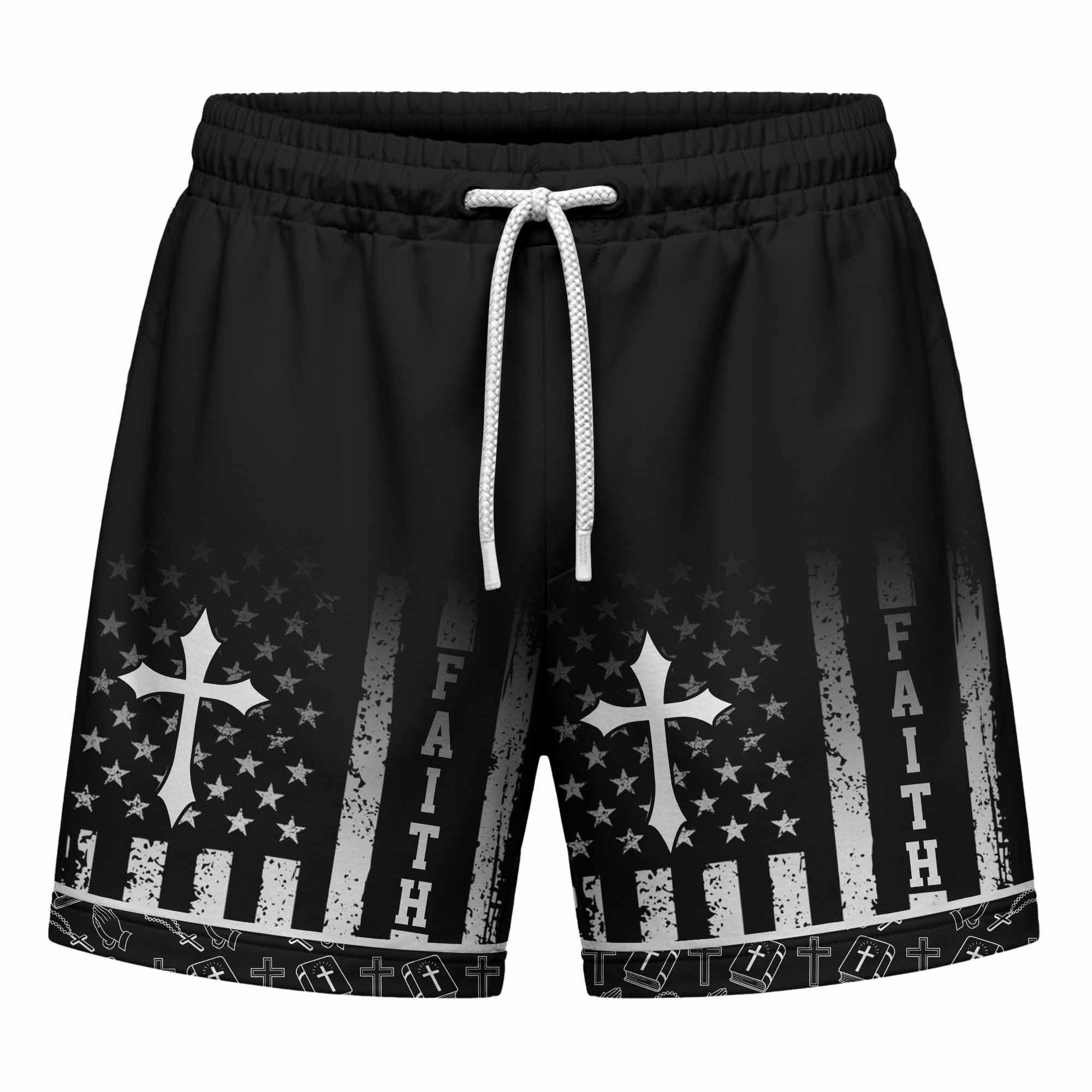 God Is My Refuge Shorts