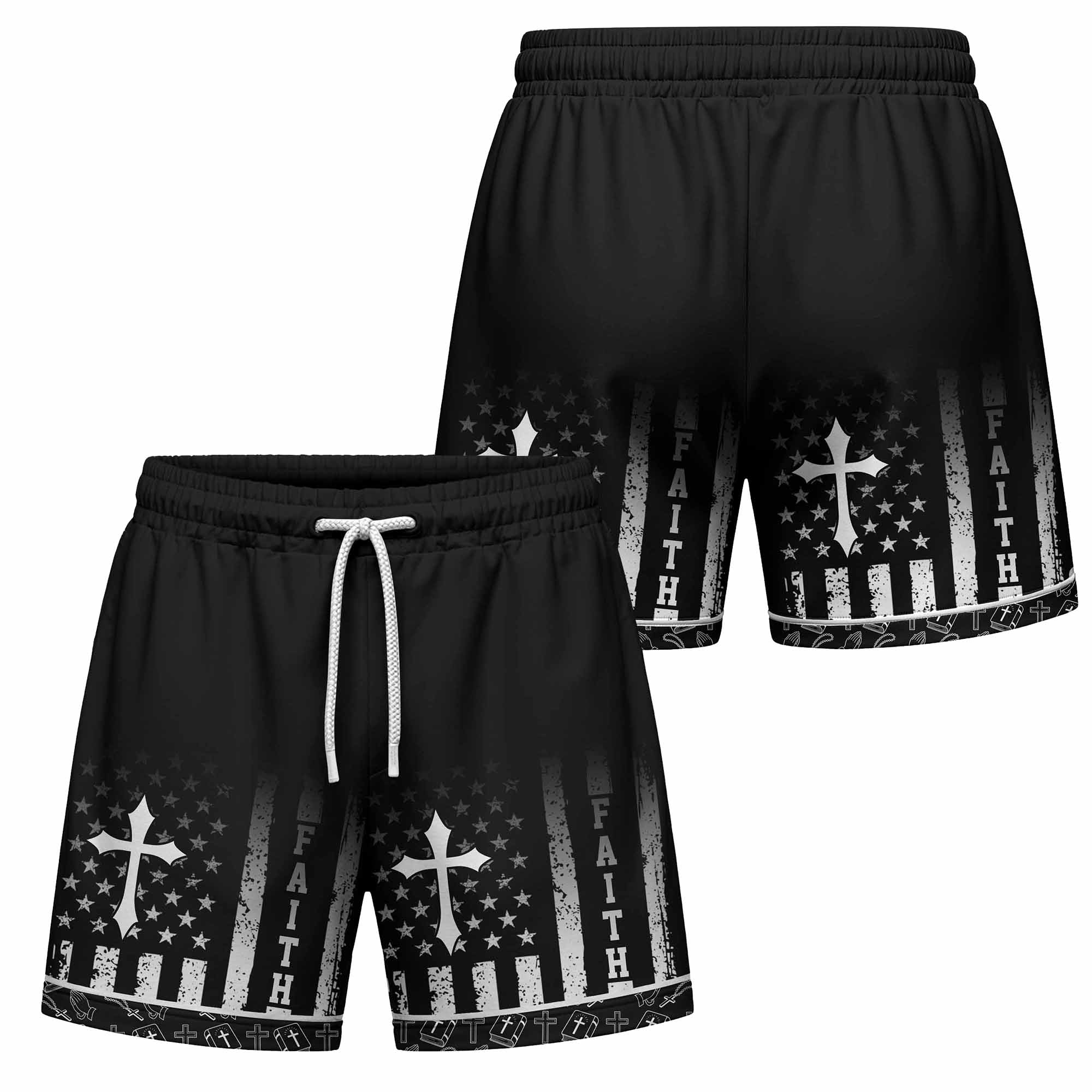 God Is My Refuge Shorts
