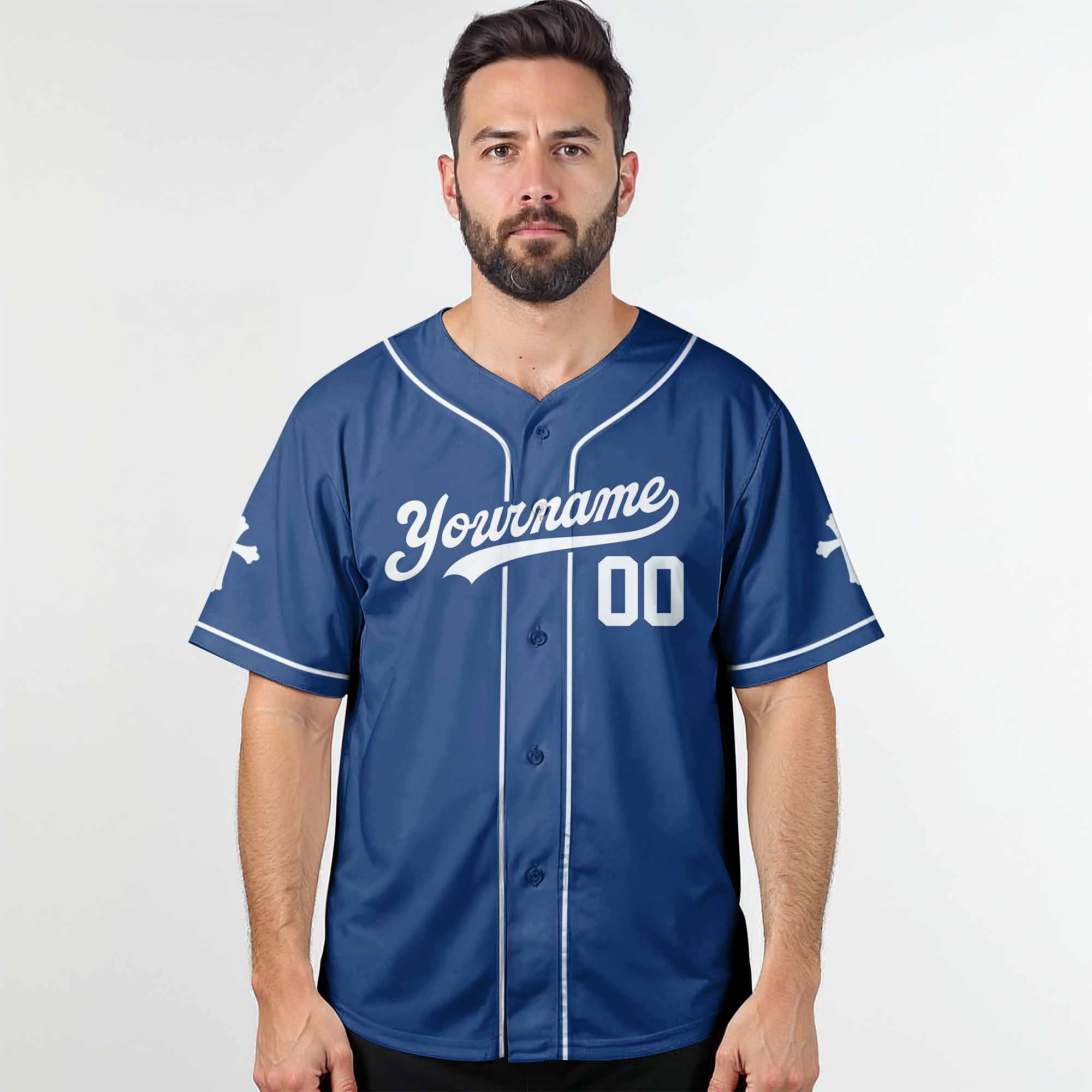 "He Died For Me" Baseball Jersey Personalized