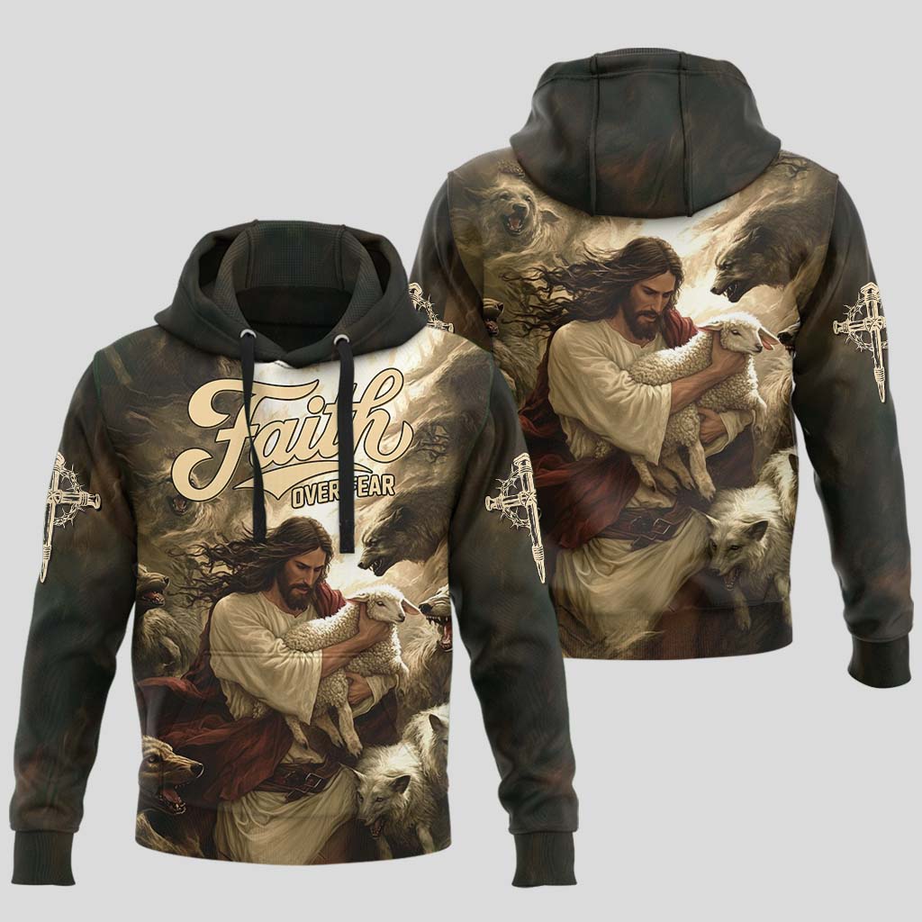 Jesus Protect the Lamp Hoodie