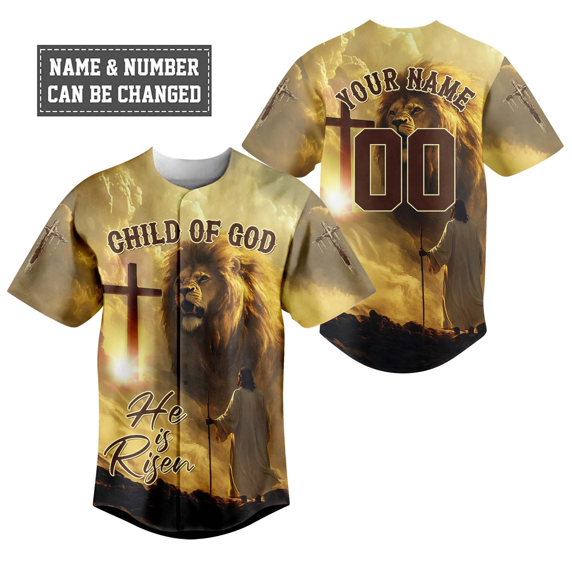 Child Of God Baseball Jersey