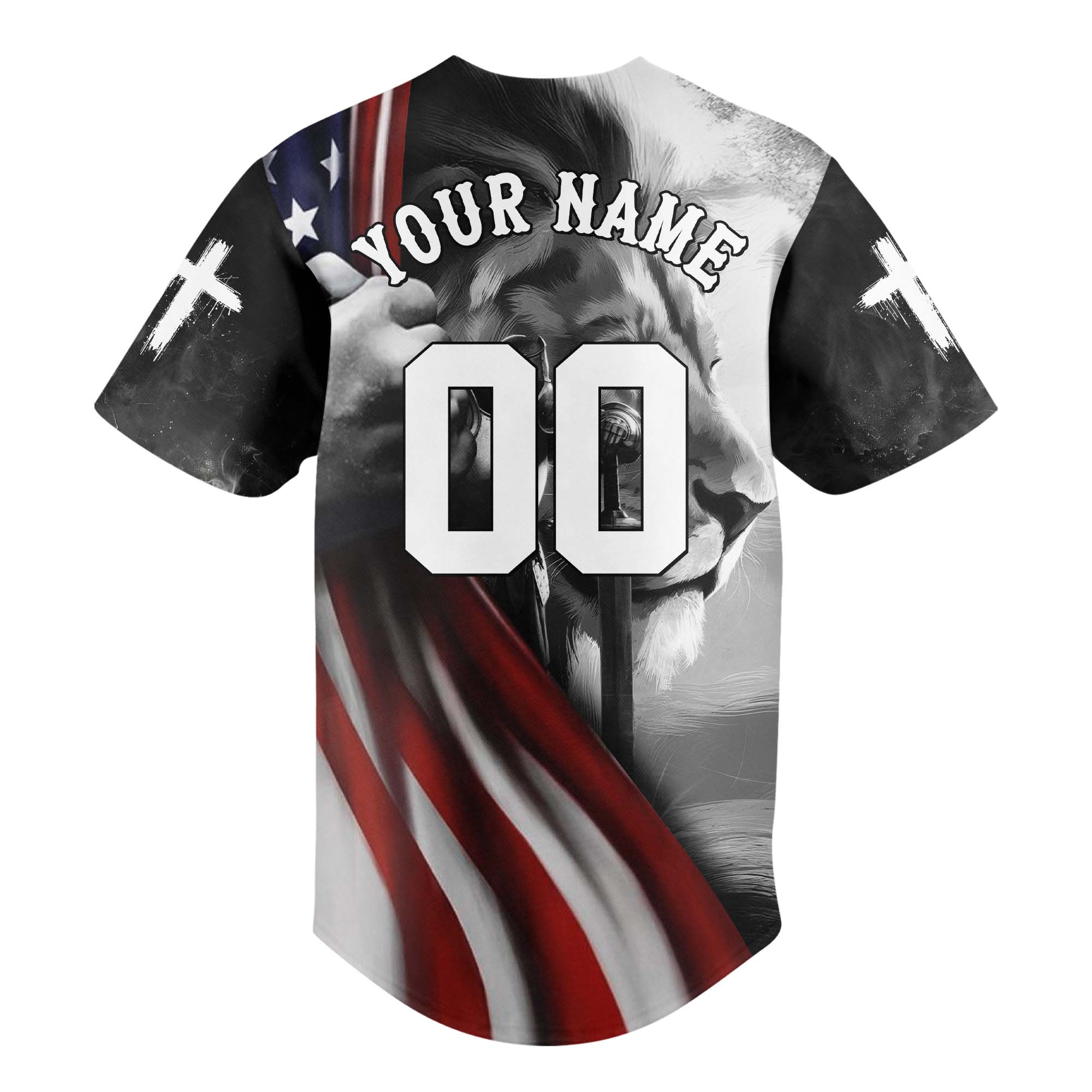 A Child Of God A man Of Faith A Warrior Of Christ Baseball Jersey