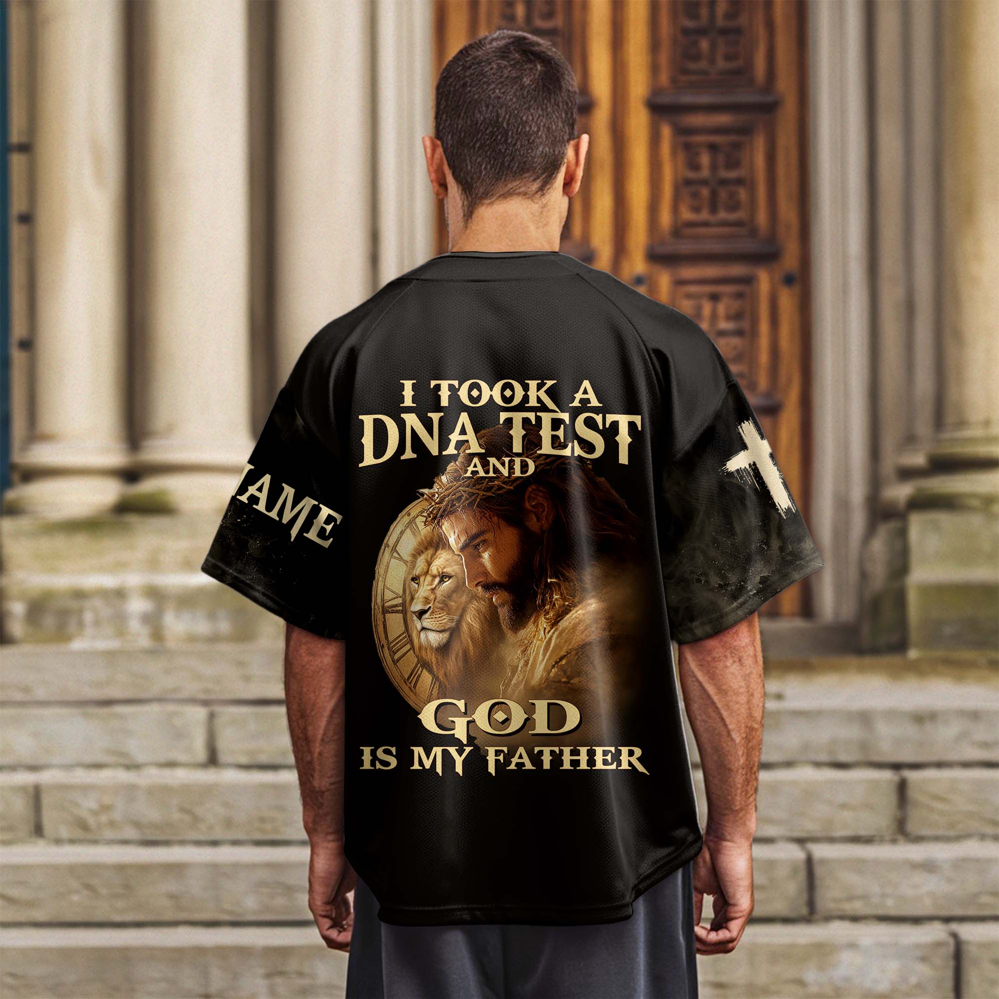 Child Of God Custom Name Baseball Jersey