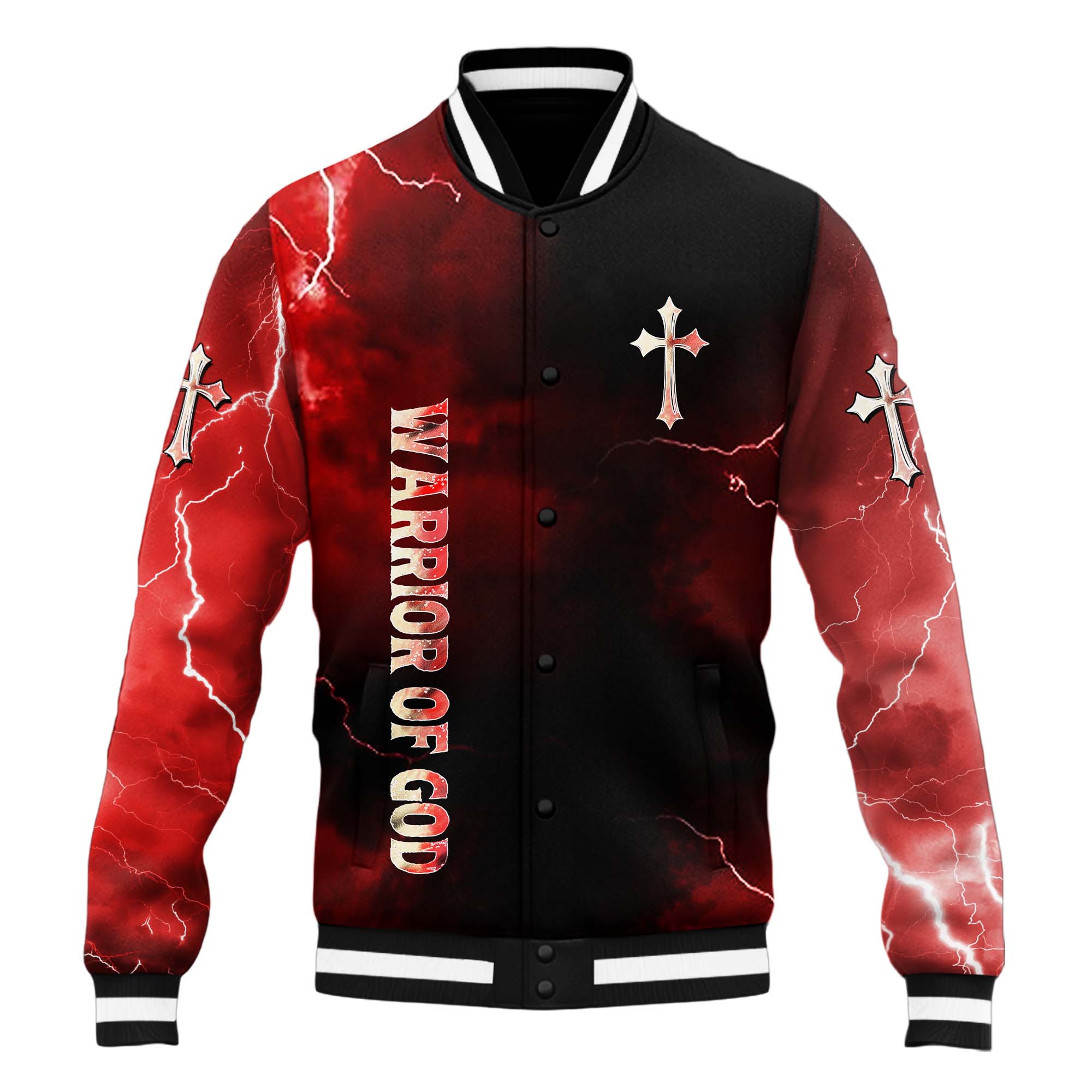 The Devil Saw Me With My Head Down Baseball Jacket