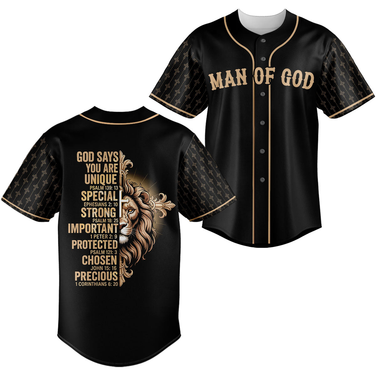 "God Say You Are" Baseball Jersey