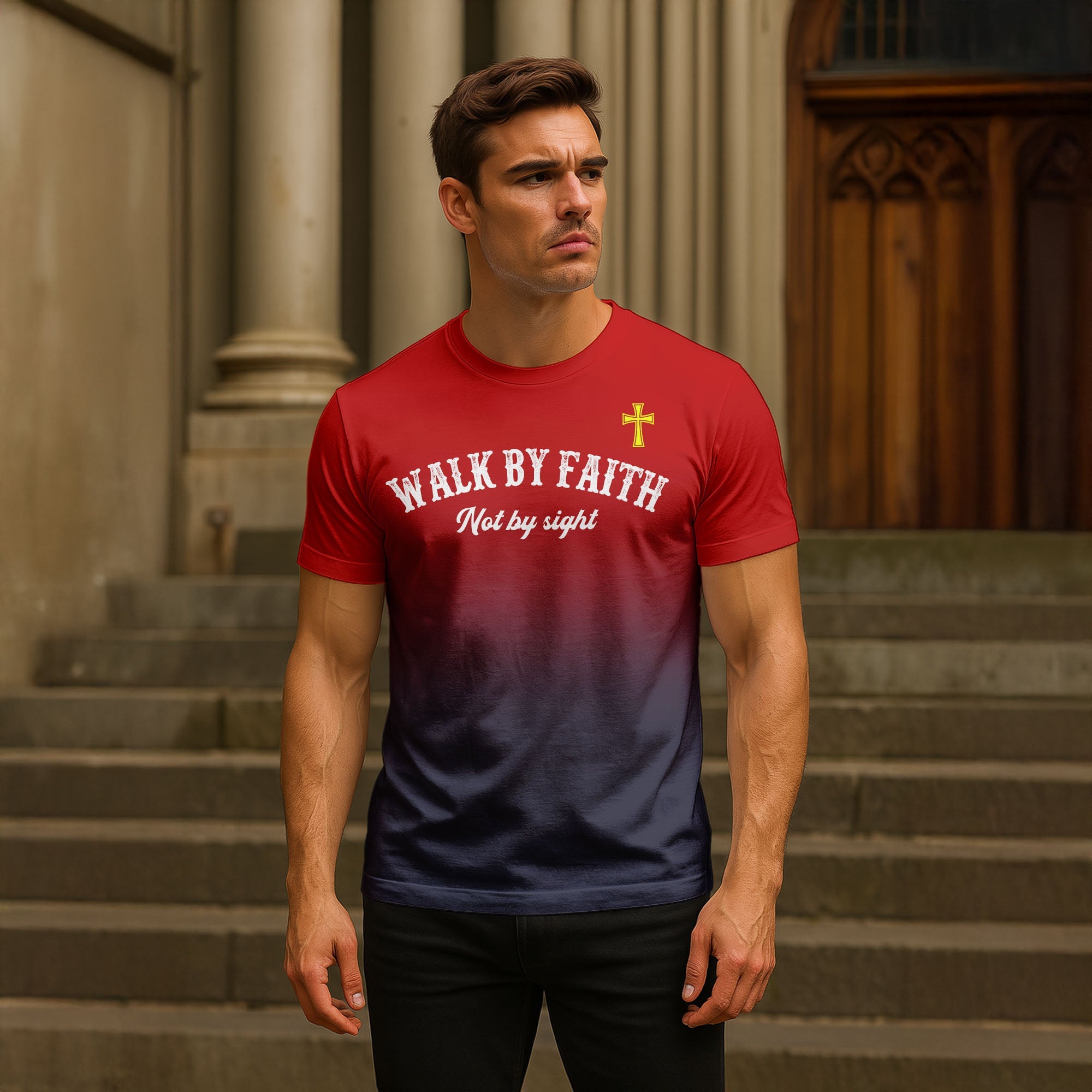 Walk By Faith Not By Sight T-Shirt