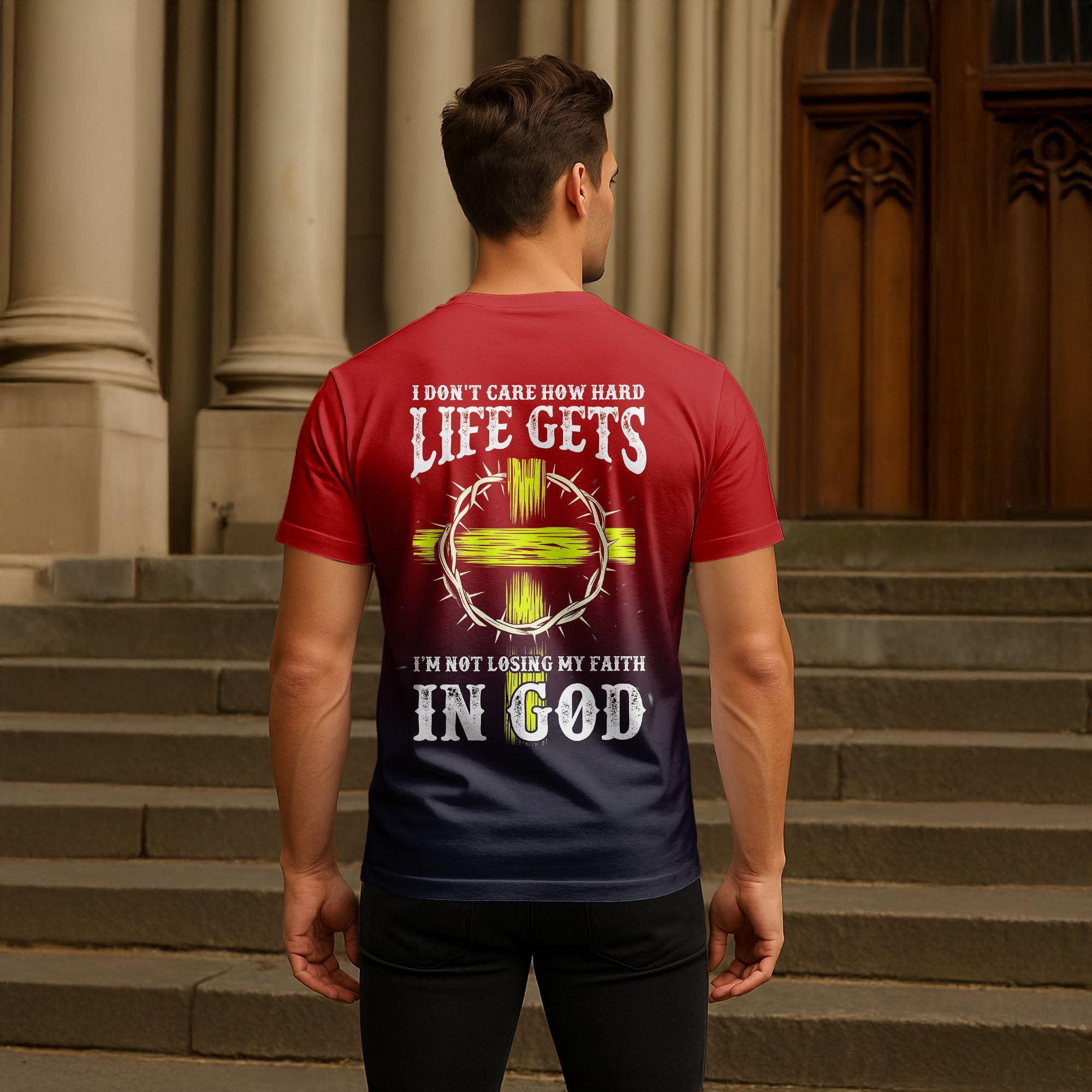 Walk By Faith Not By Sight T-Shirt
