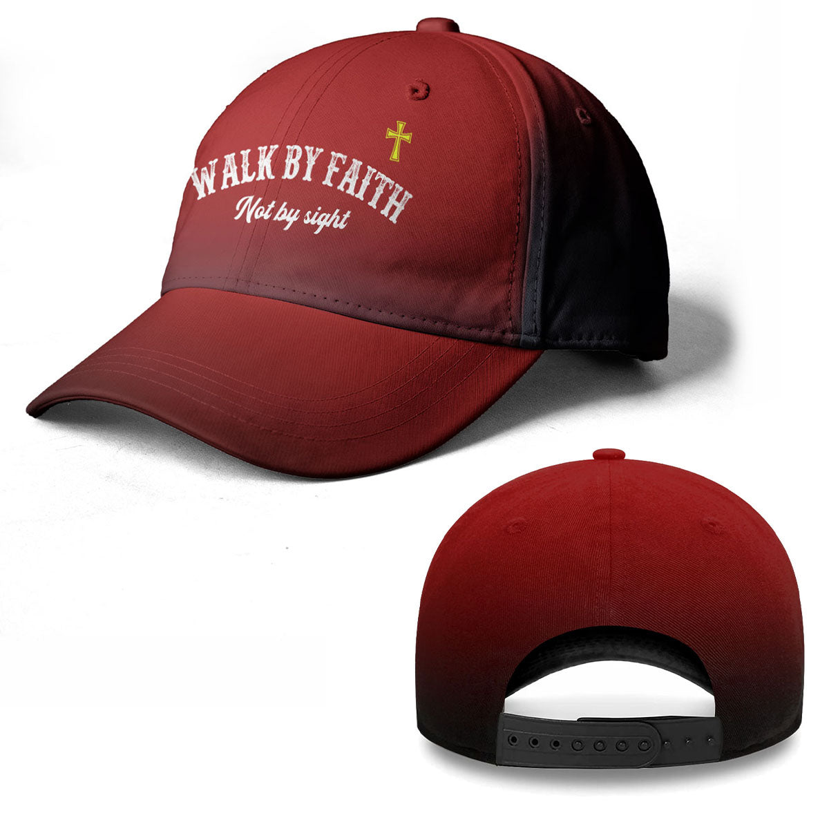 Walk By Faith Not By Sight Baseball Cap