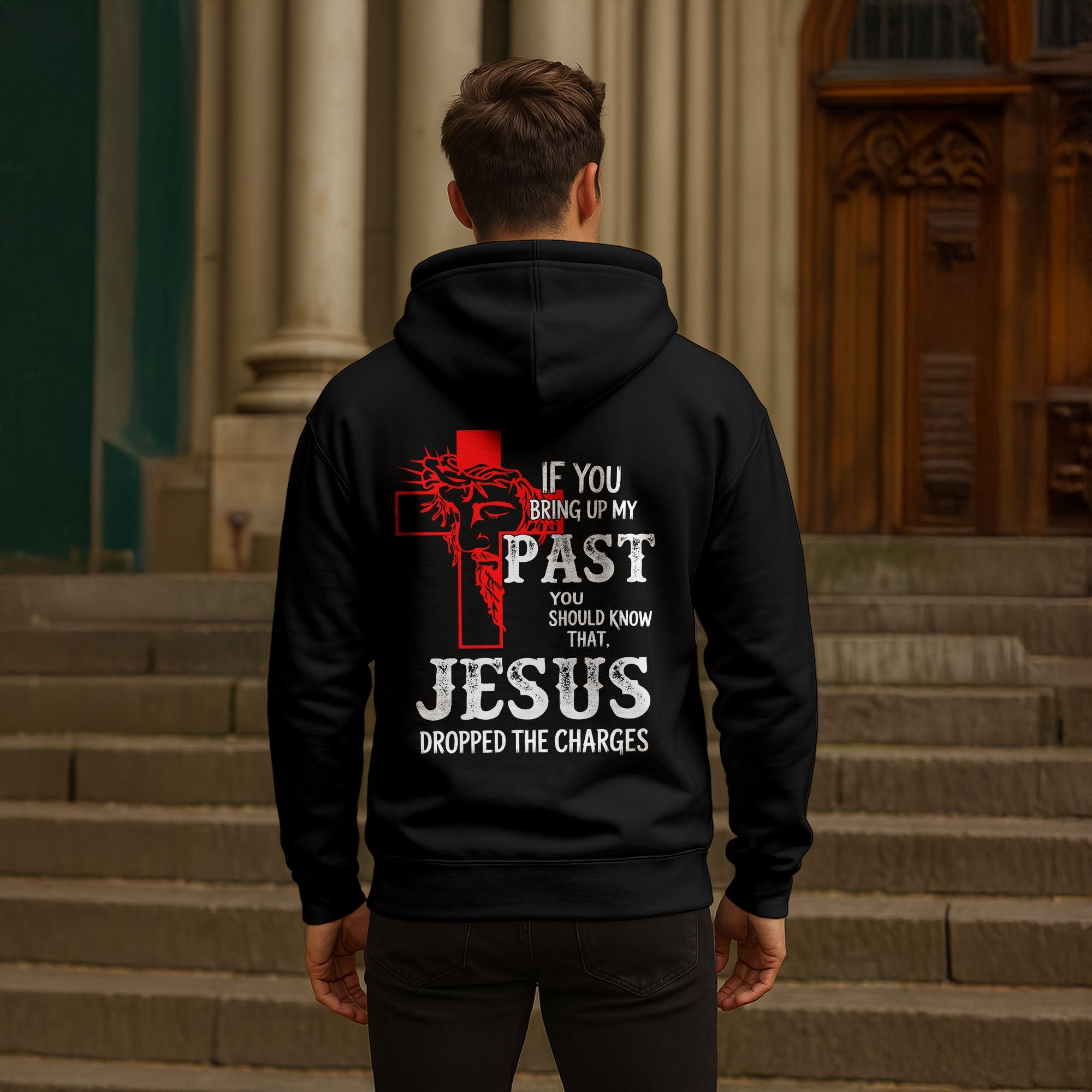 Jesus Dropped The Charges Hoodie