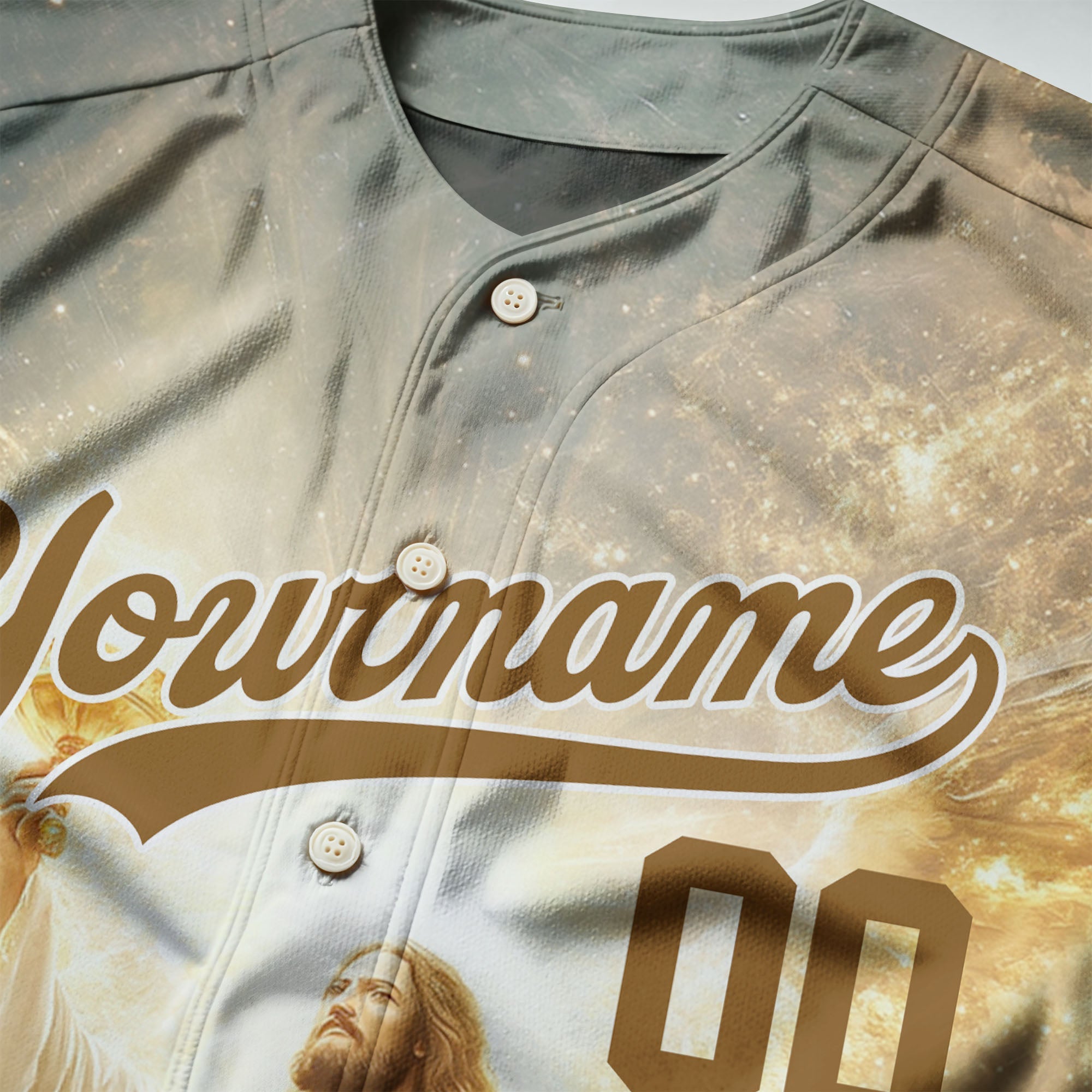 "He Is Alive" Baseball Jersey Personalized