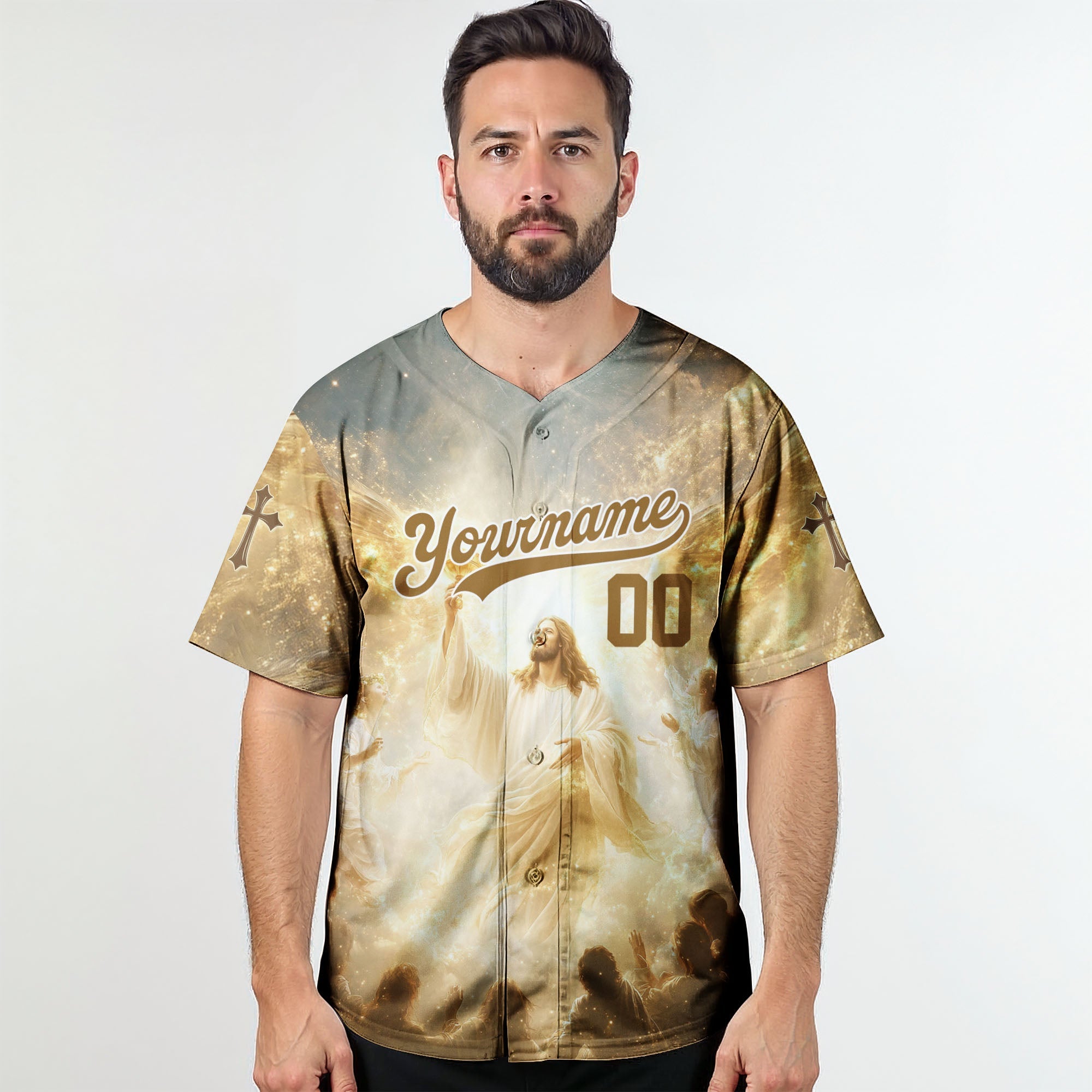 "He Is Alive" Baseball Jersey Personalized