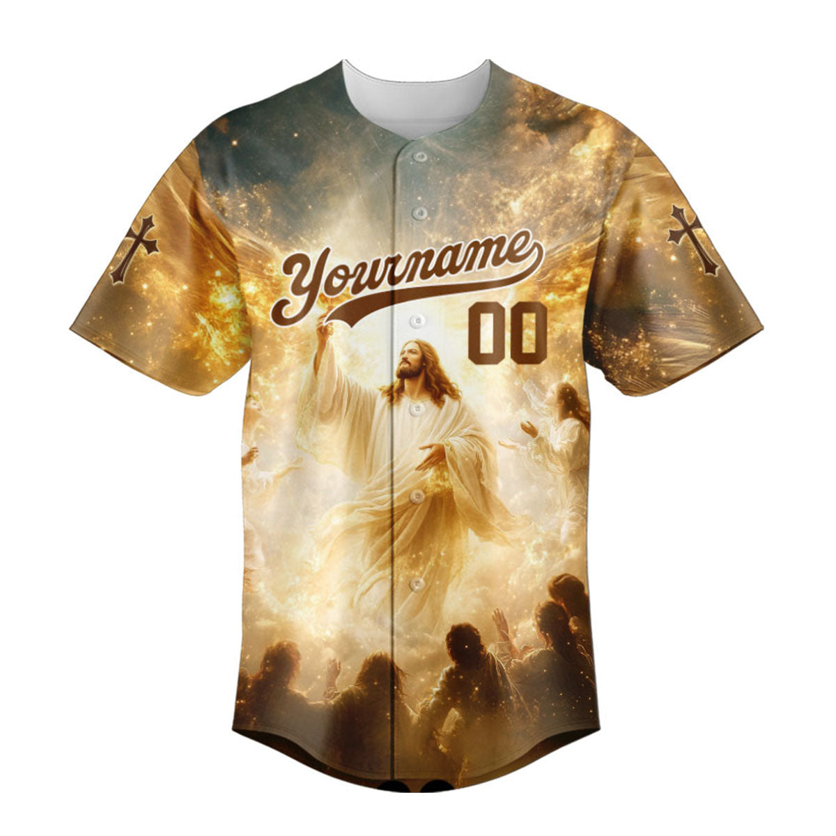 "He Is Alive" Baseball Jersey Personalized