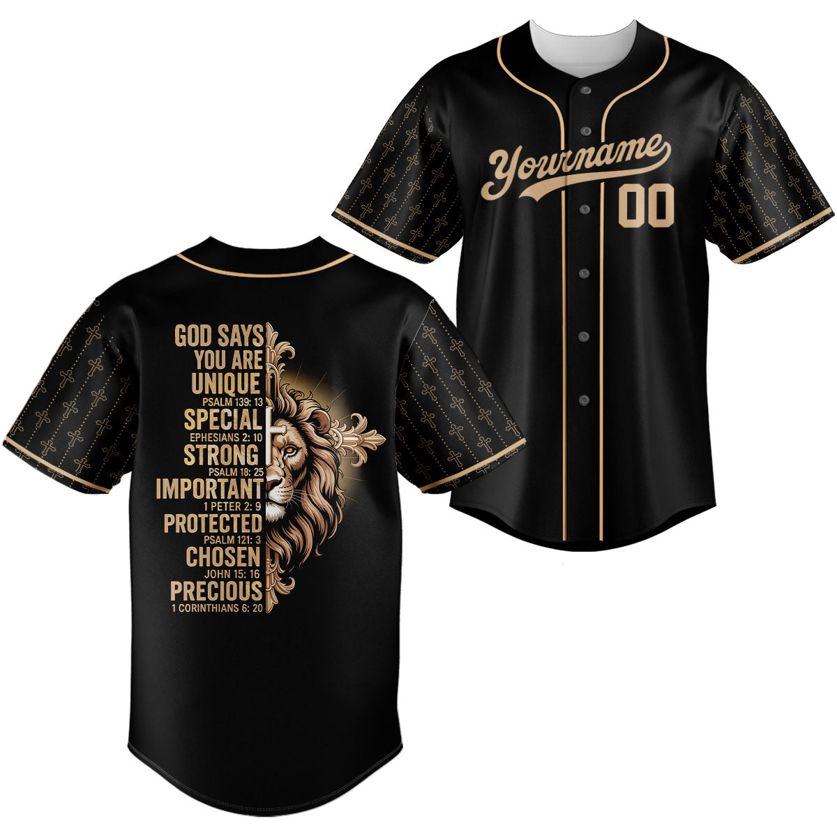 "God Say You Are" Baseball Jersey Personalized