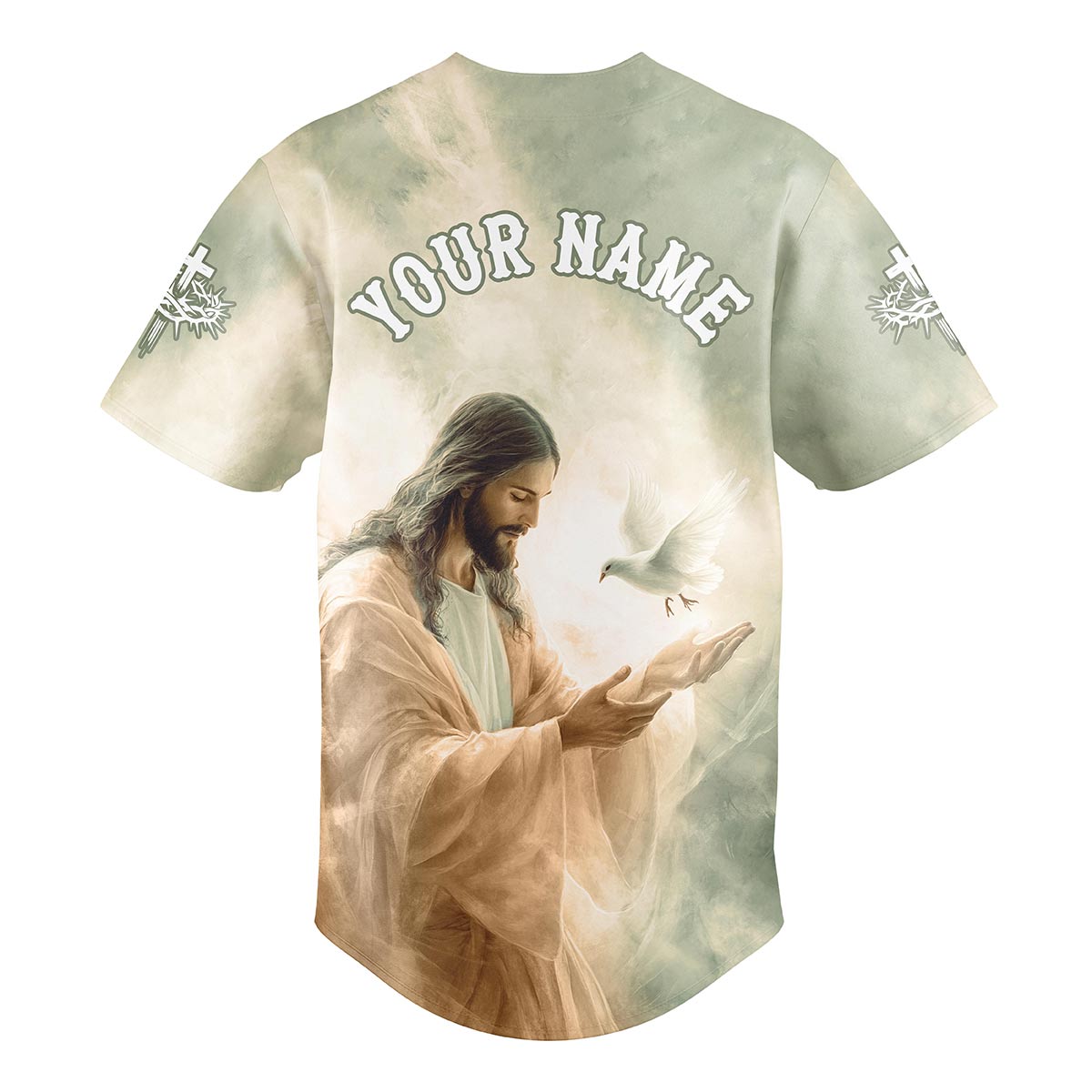 Child Of God Custom Name Baseball Jersey