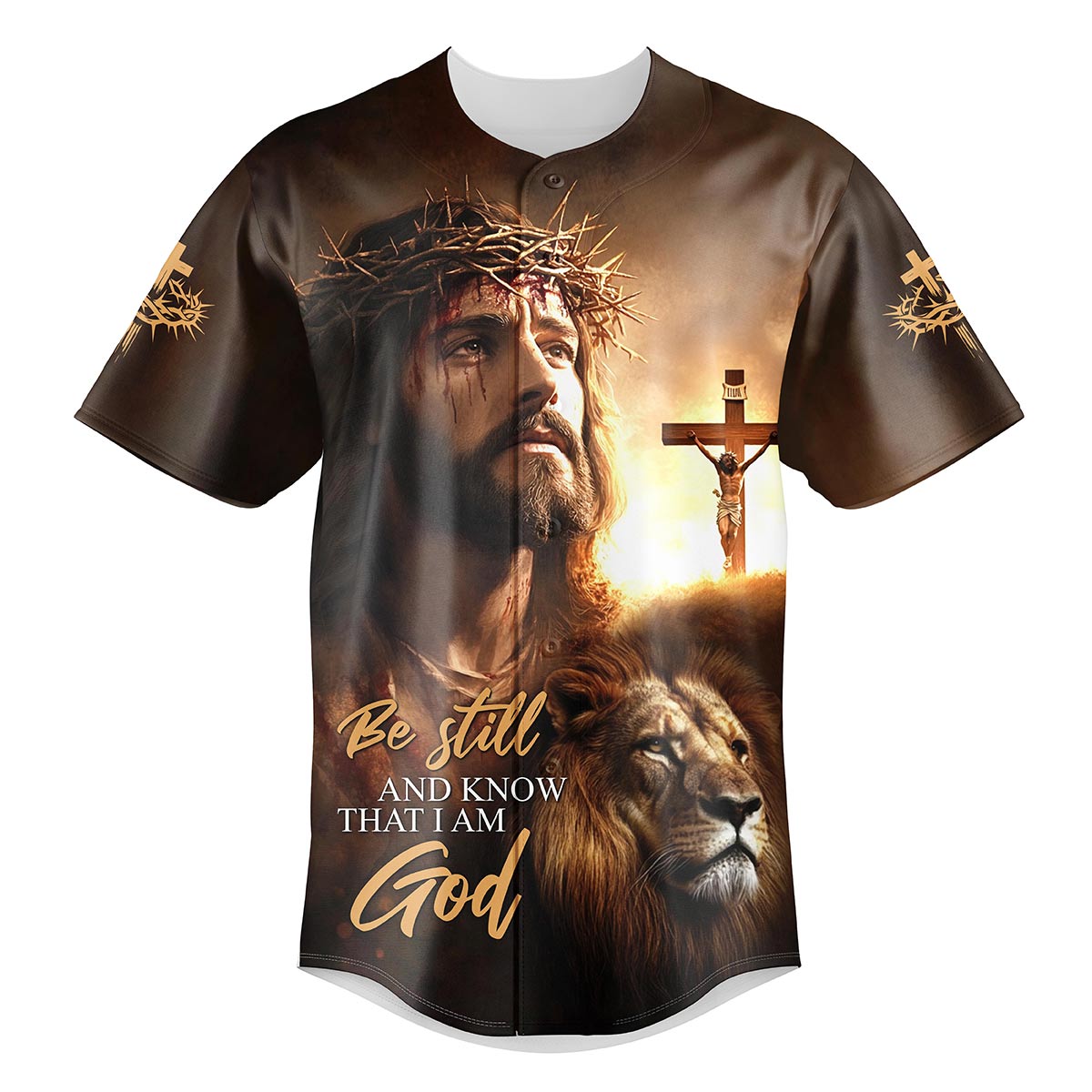 Be Still And Know That I Am God Baseball Jersey