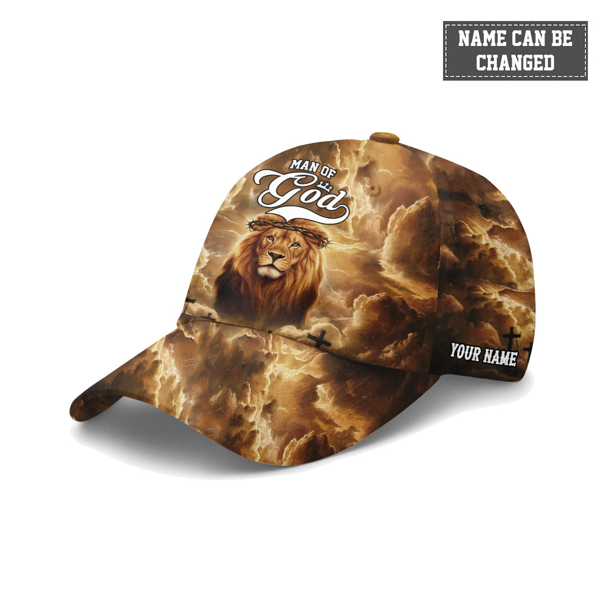 Man of God – Lion’s Courage Baseball Cap