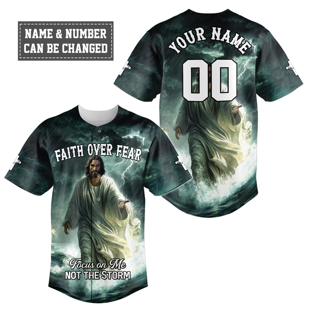 Focus on me not the Storm Baseball Jersey