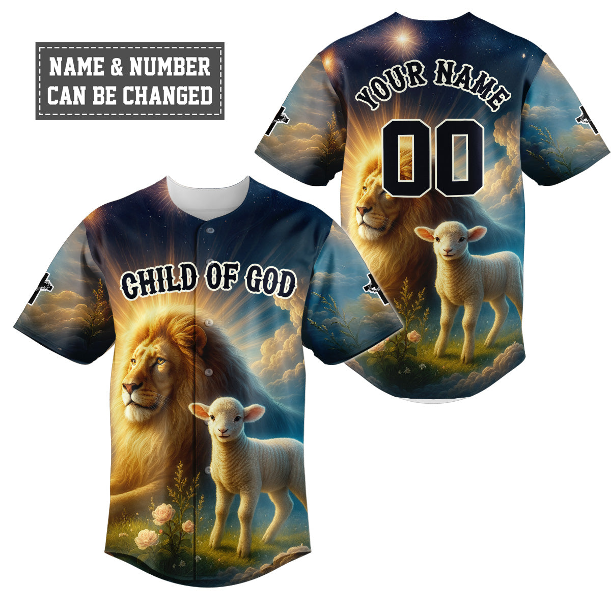 Child Of God Baseball Jersey