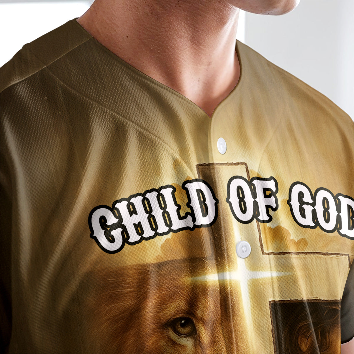 Child Of God He is risen Baseball Jersey