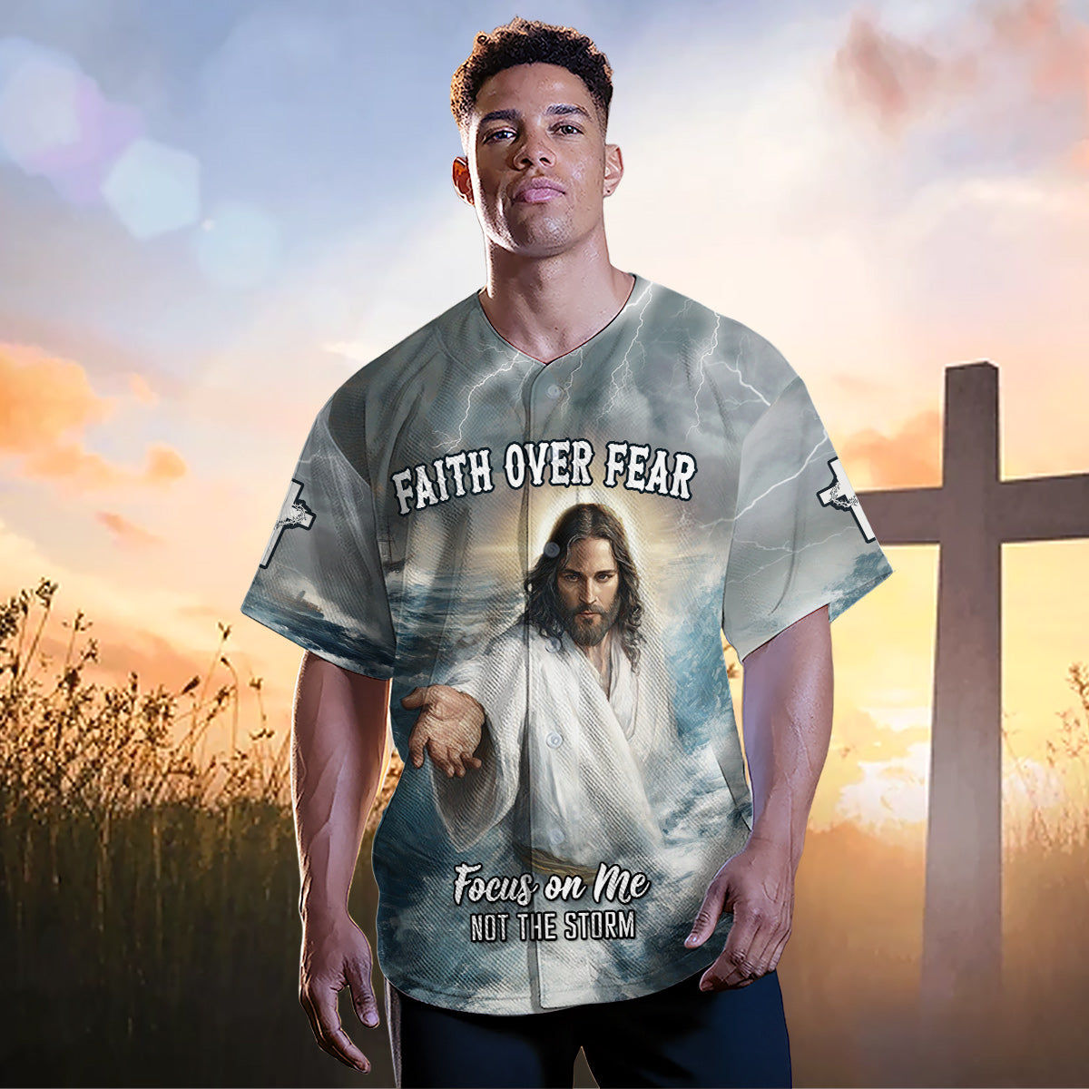 Focus on me not the Storm Custom Name Baseball Jersey