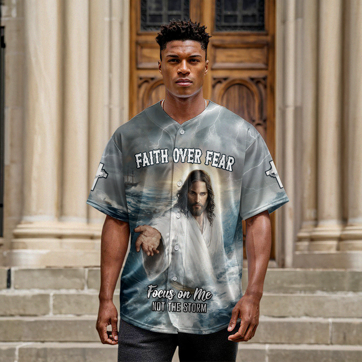 Focus on me not the Storm Custom Name Baseball Jersey