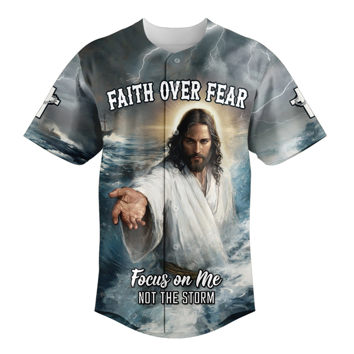Focus on me not the Storm Custom Name Baseball Jersey