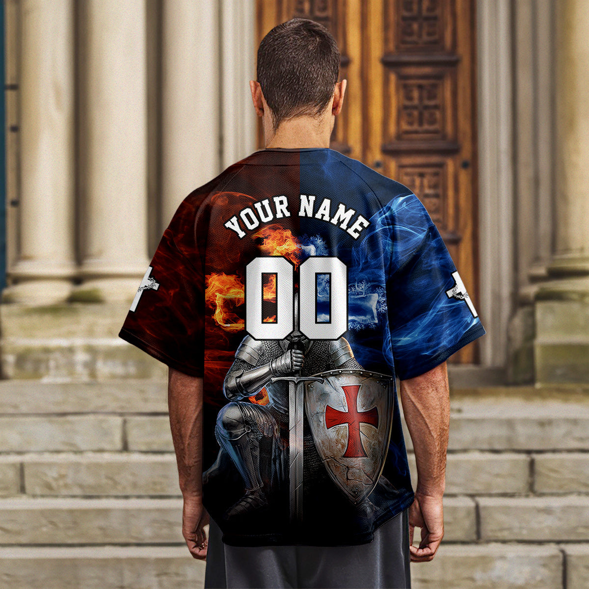 A Child of God A man of Faith Baseball Jersey