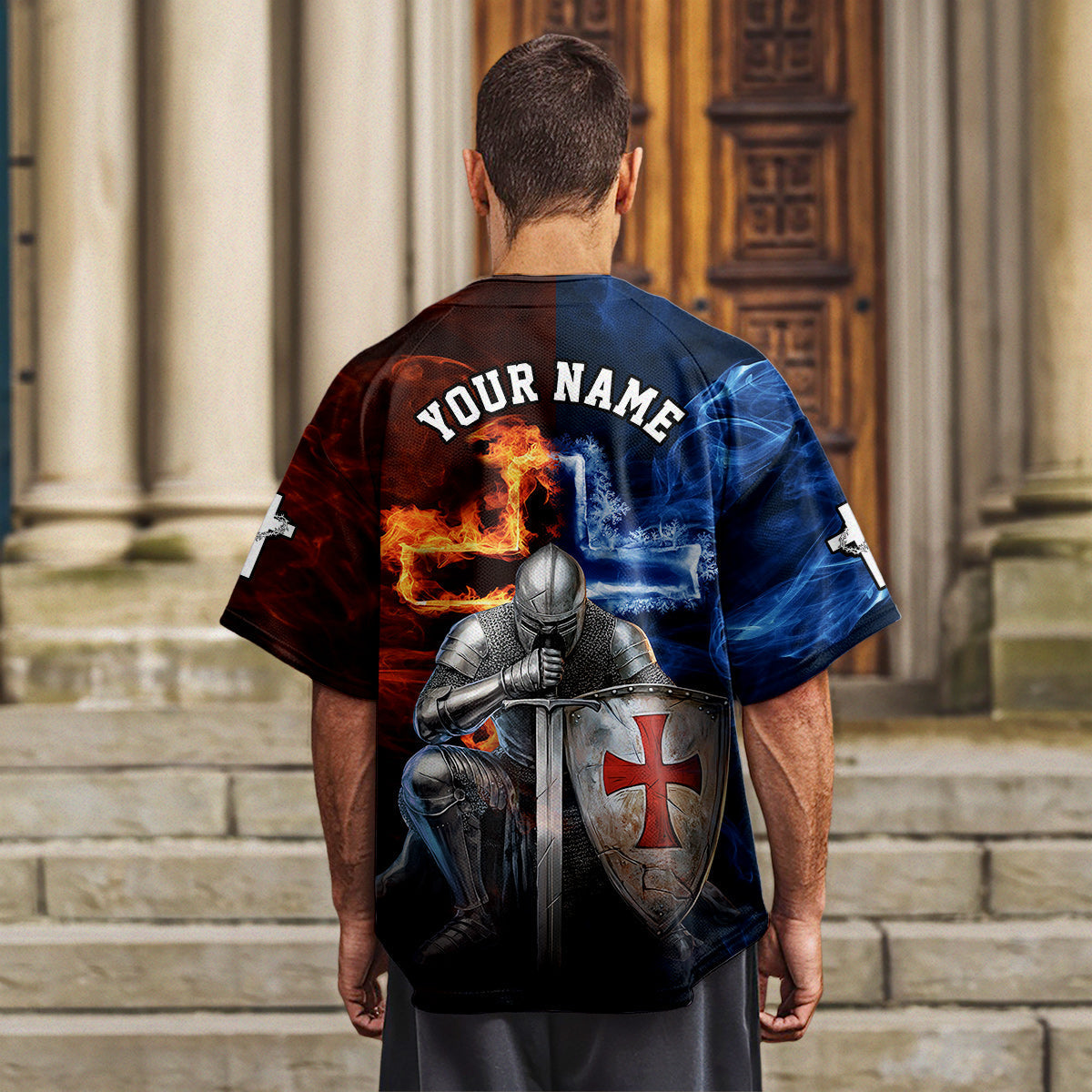 A Child of God A man of Faith Custom Name Baseball Jersey
