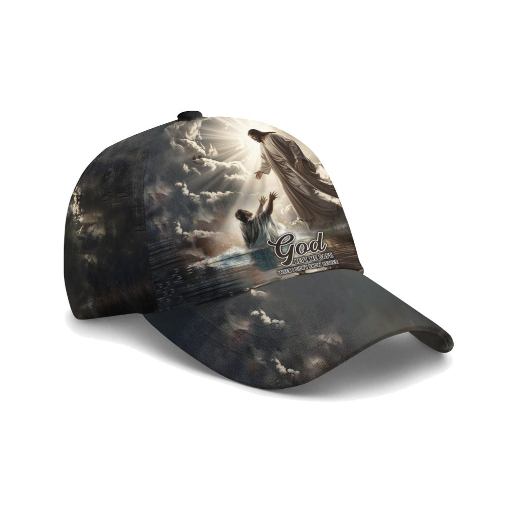 God Kept Me Safe When I Didn’t Know Better Baseball Cap