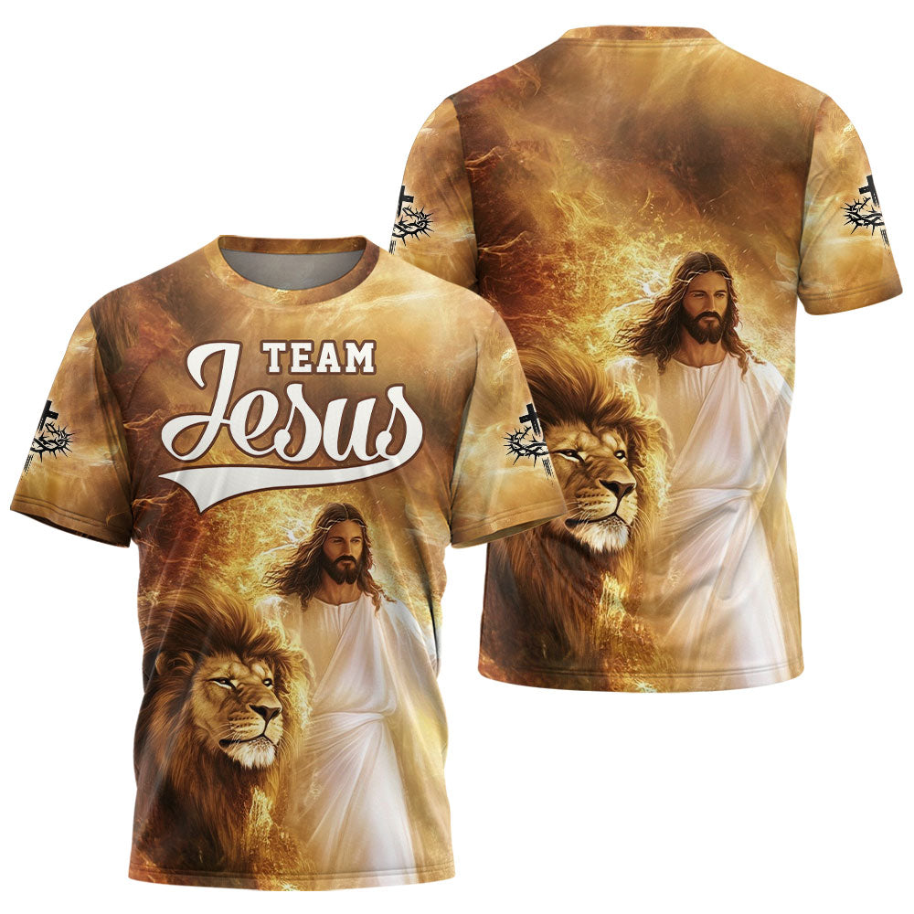 Team Jesus – Lion of Judah T-shirt