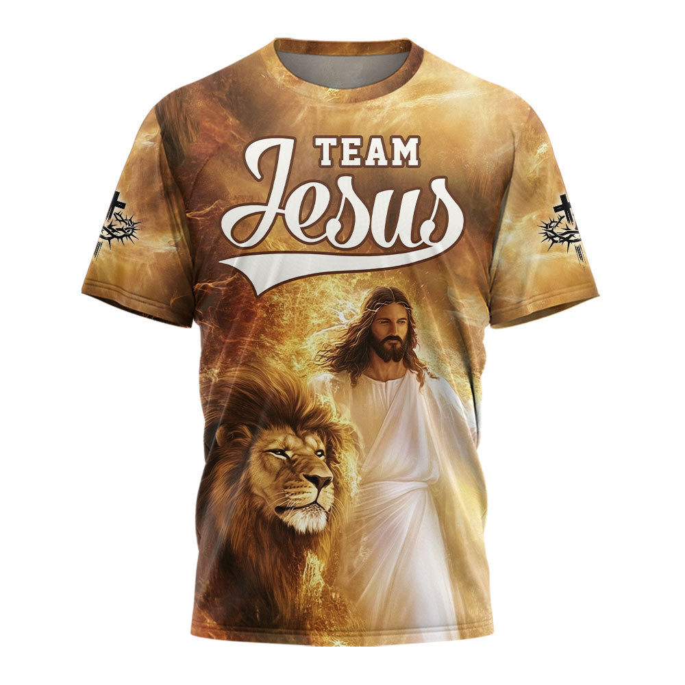 Team Jesus – Lion of Judah T-shirt