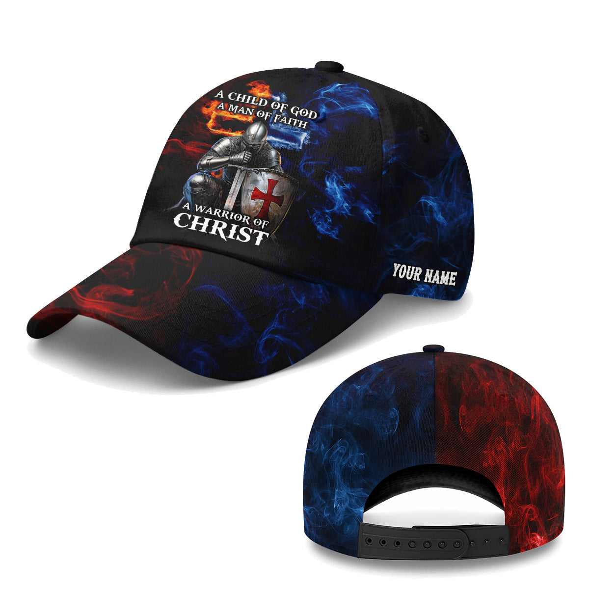 A Child of God A man of Faith Baseball Cap
