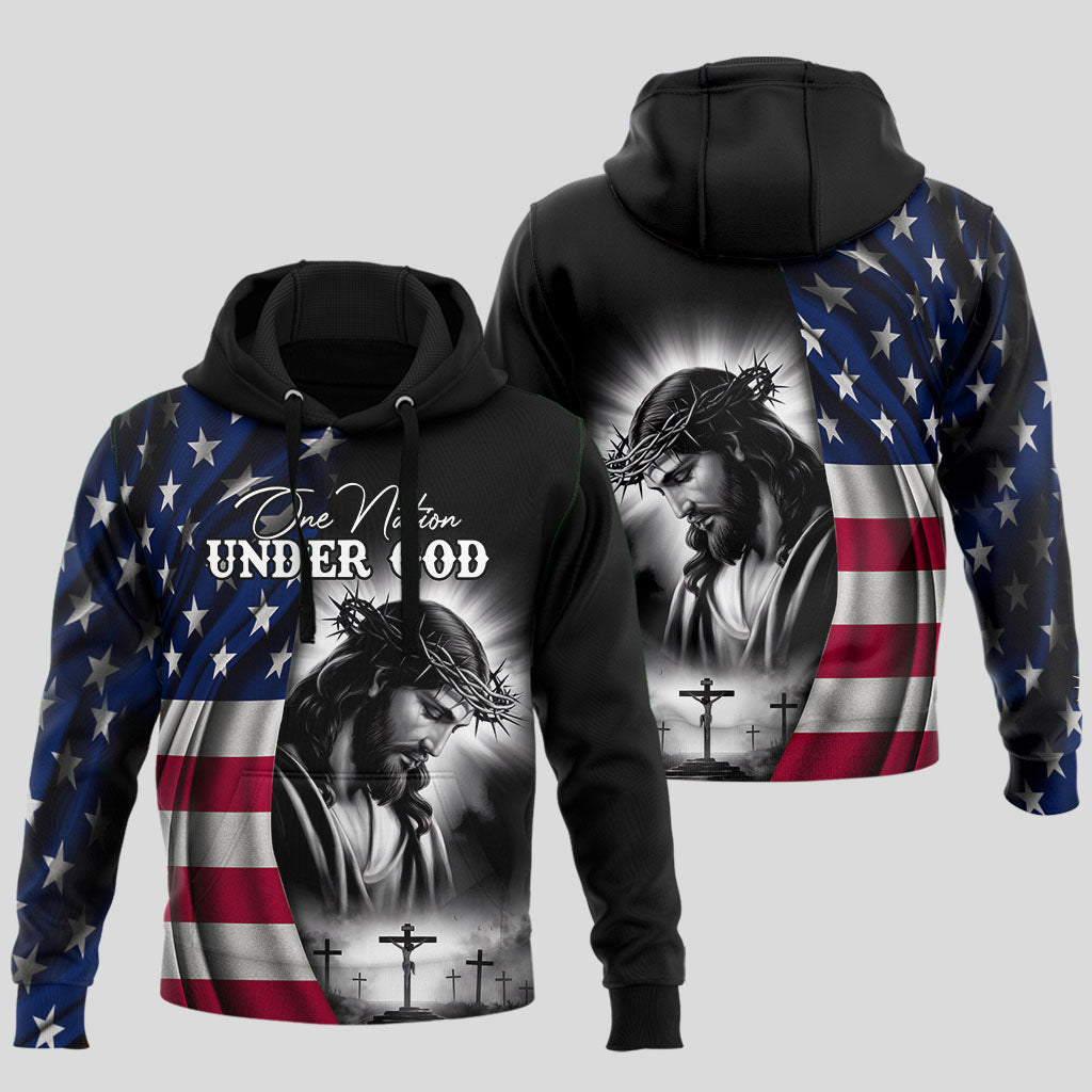 One Nation Under God Hoodie
