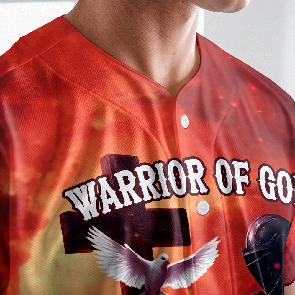 By His Wounds We Are Healed Custom Name Baseball Jersey